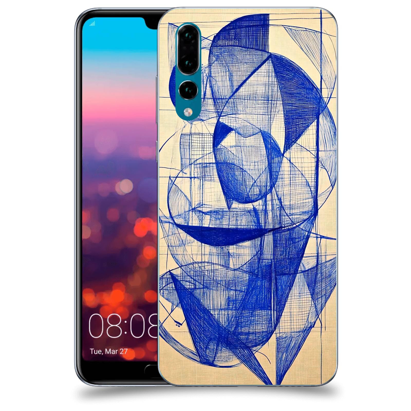 ACOVER Kryt na mobil Huawei P20 Pro - Geometrický chaos