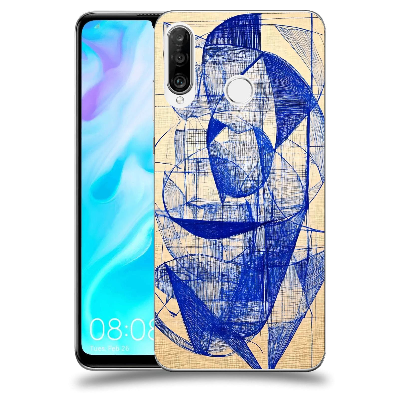 ACOVER Kryt na mobil Huawei P30 Lite - Geometrický chaos