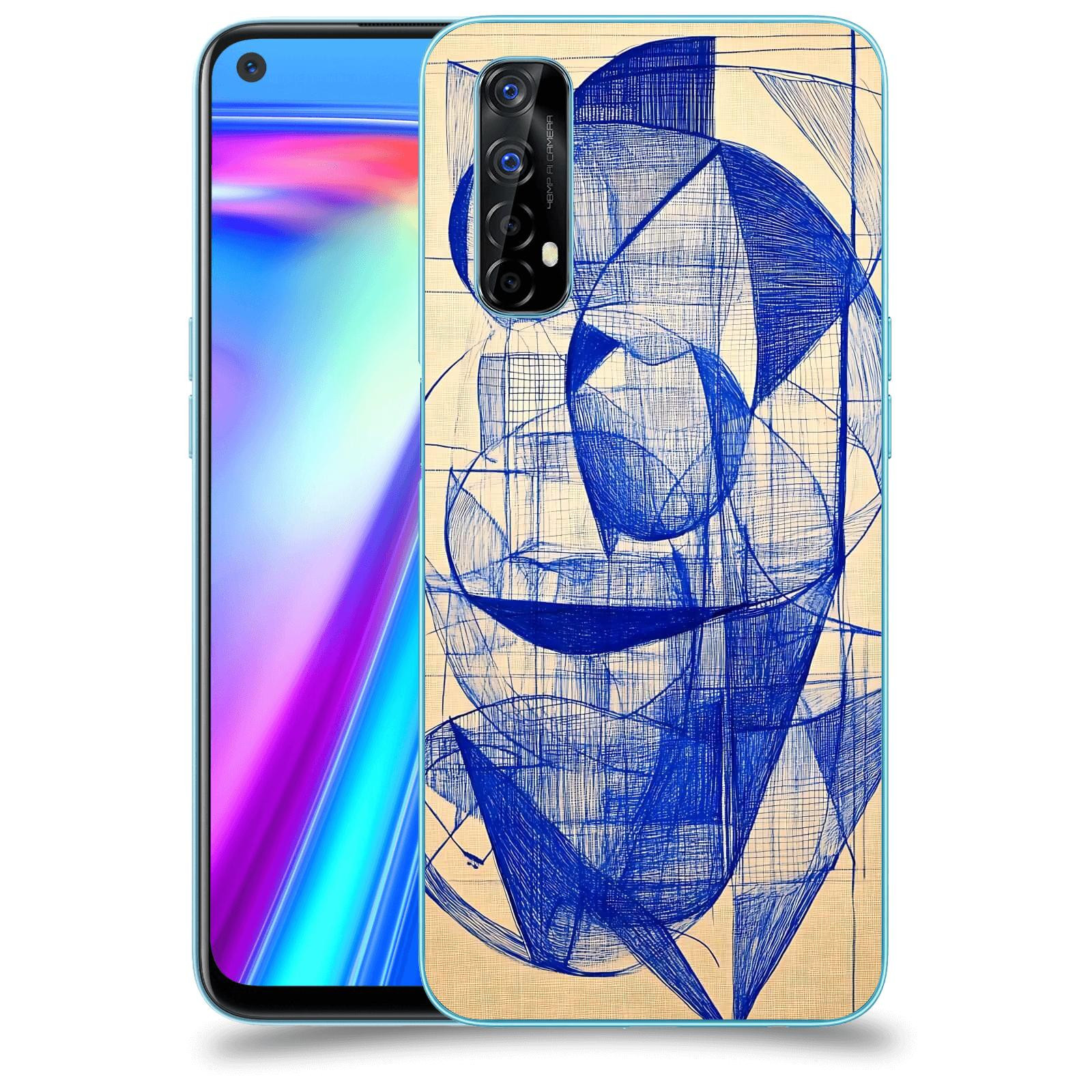 ACOVER Kryt na mobil Realme 7 - Geometrický chaos