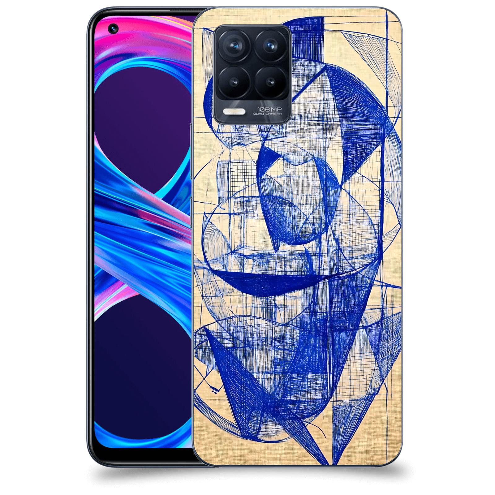 ACOVER Kryt na mobil Realme 8 Pro - Geometrický chaos