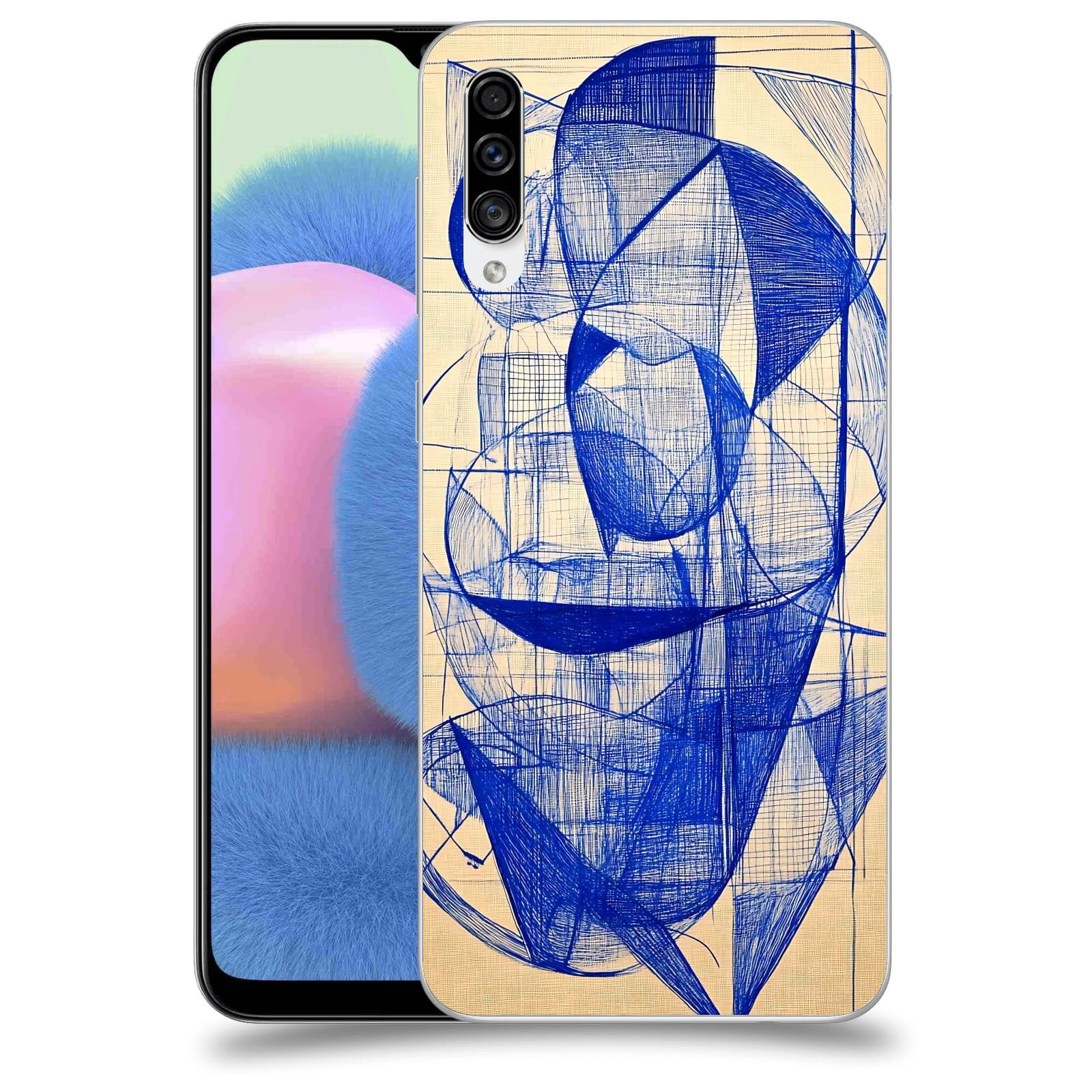 ACOVER Kryt na mobil Samsung Galaxy A30s A307F - Geometrický chaos