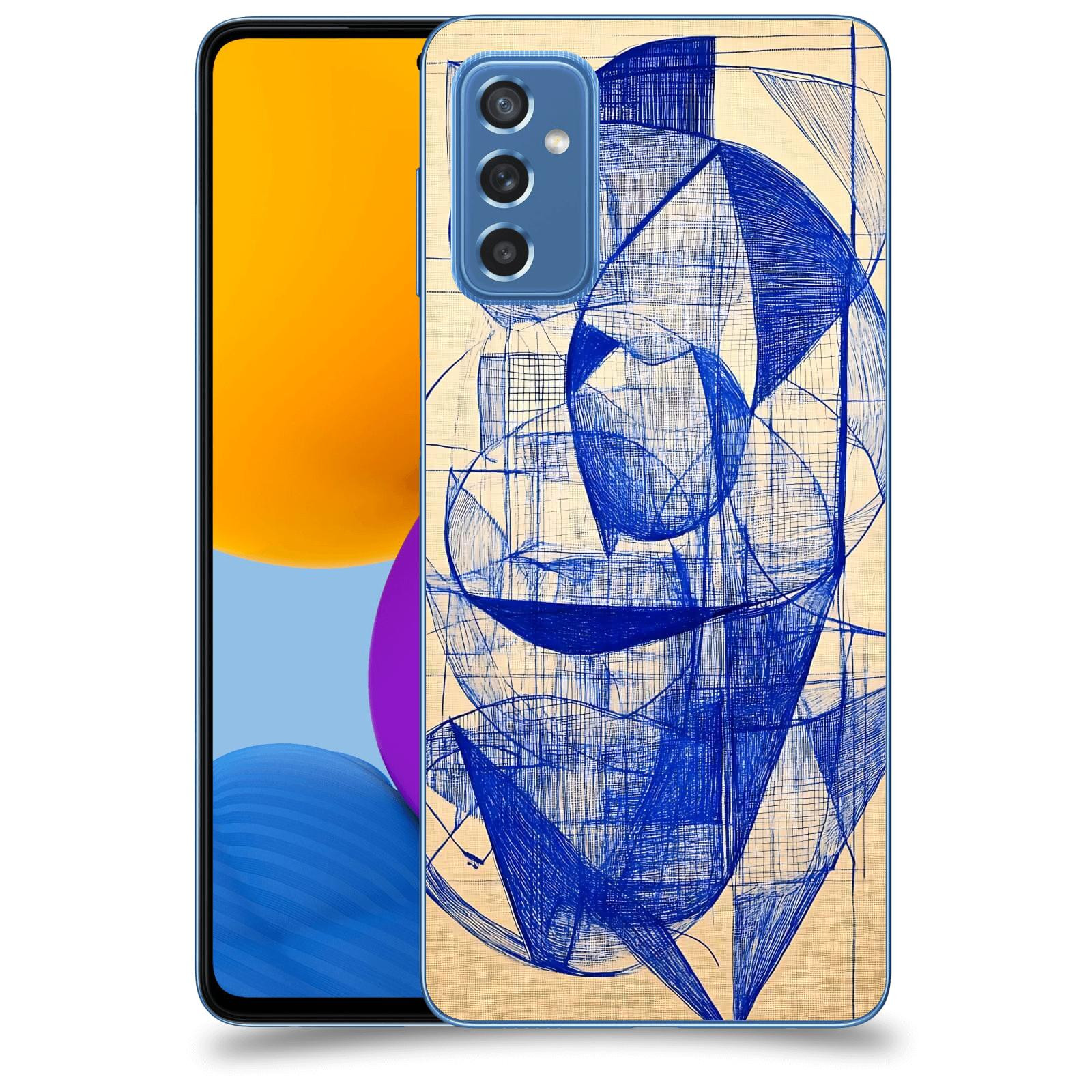 ACOVER Kryt na mobil Samsung Galaxy M52 5G - Geometrický chaos