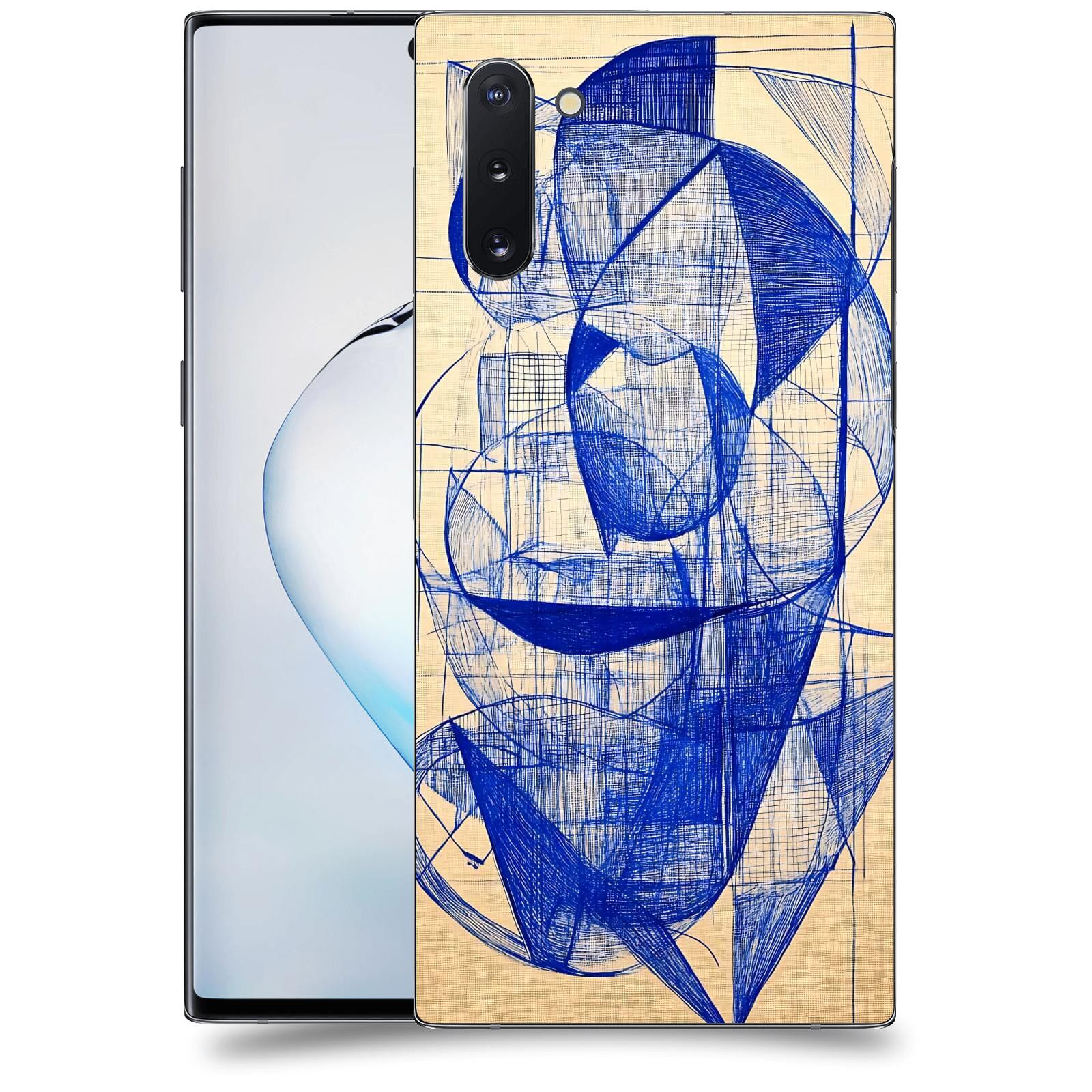 ACOVER Kryt na mobil Samsung Galaxy Note 10 N970F - Geometrický chaos