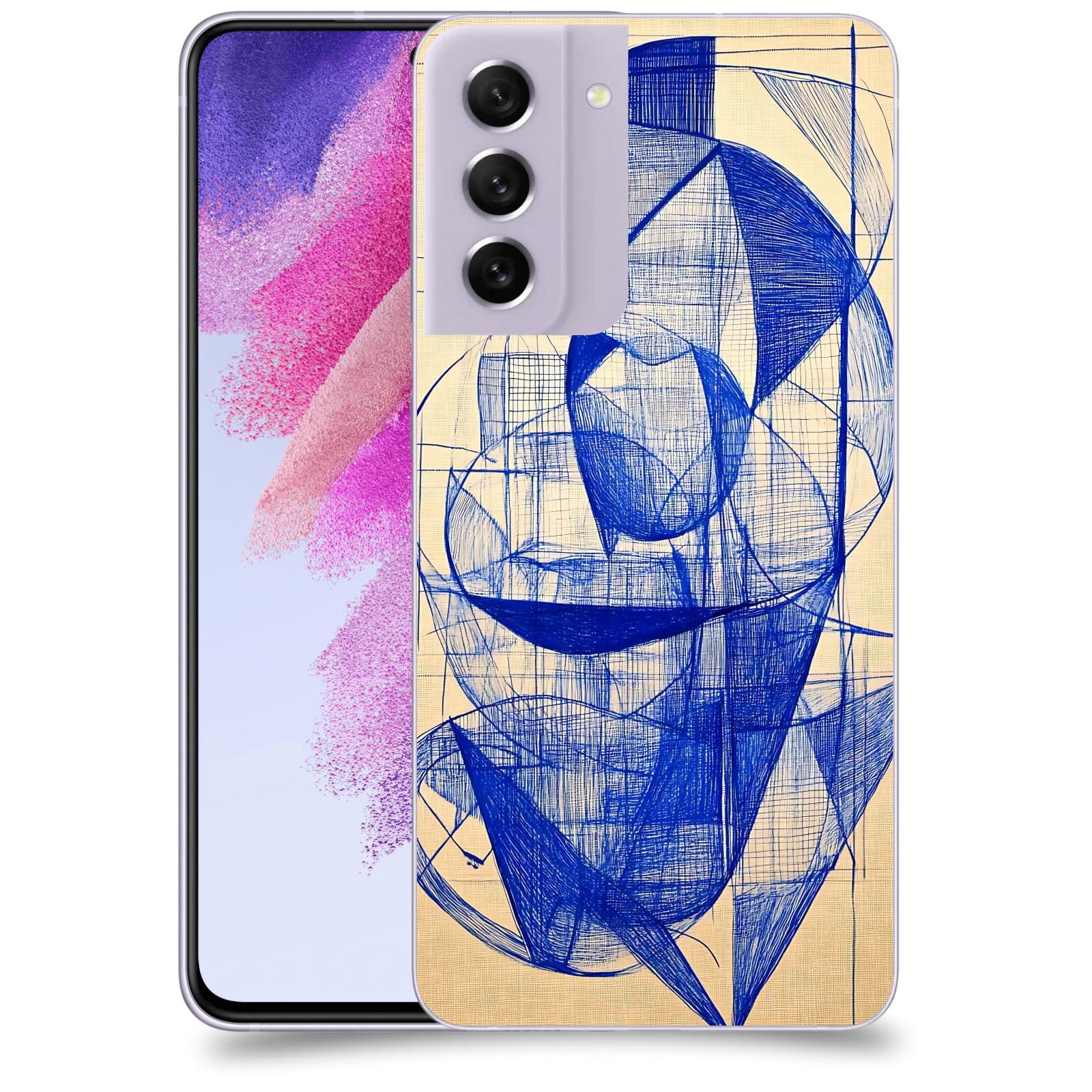 ACOVER Kryt na mobil Samsung Galaxy S21 FE 5G - Geometrický chaos