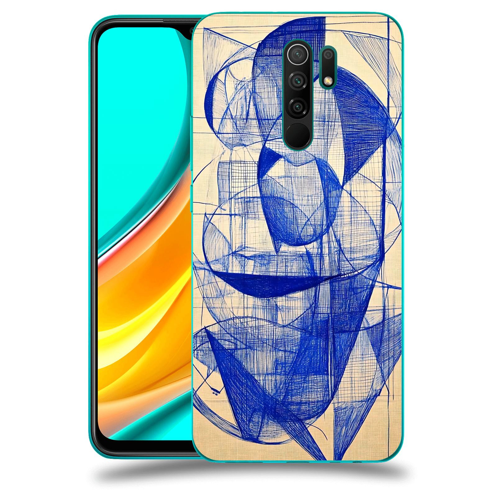ACOVER Kryt na mobil Xiaomi Mi 9 - Geometrický chaos