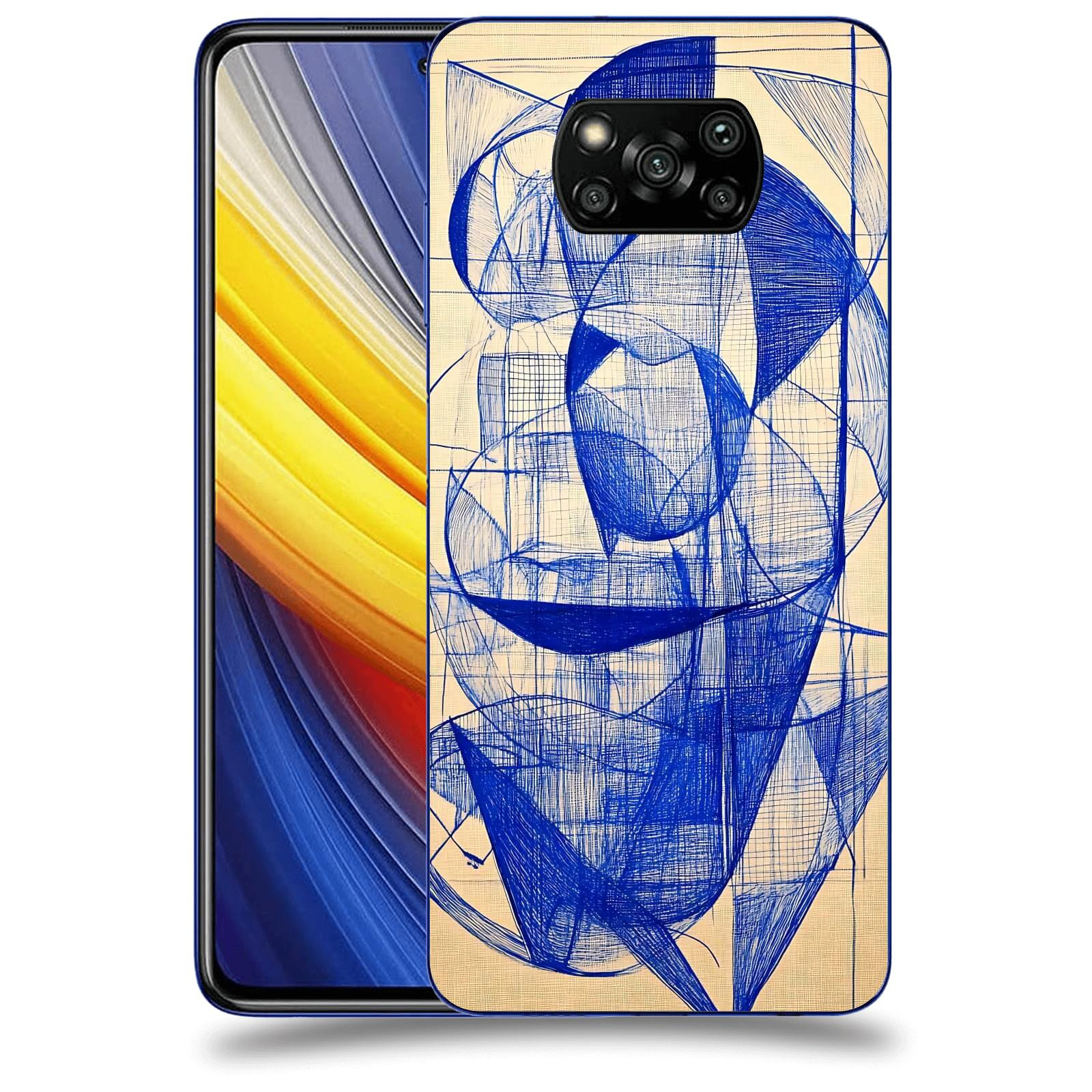 ACOVER Kryt na mobil Xiaomi Poco X3 Pro - Geometrický chaos