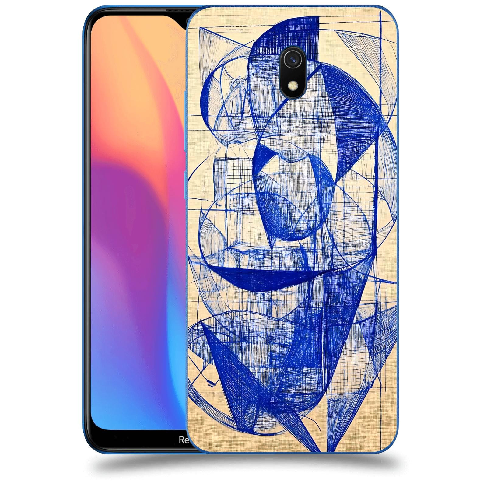 ACOVER Kryt na mobil Xiaomi Redmi 8A - Geometrický chaos