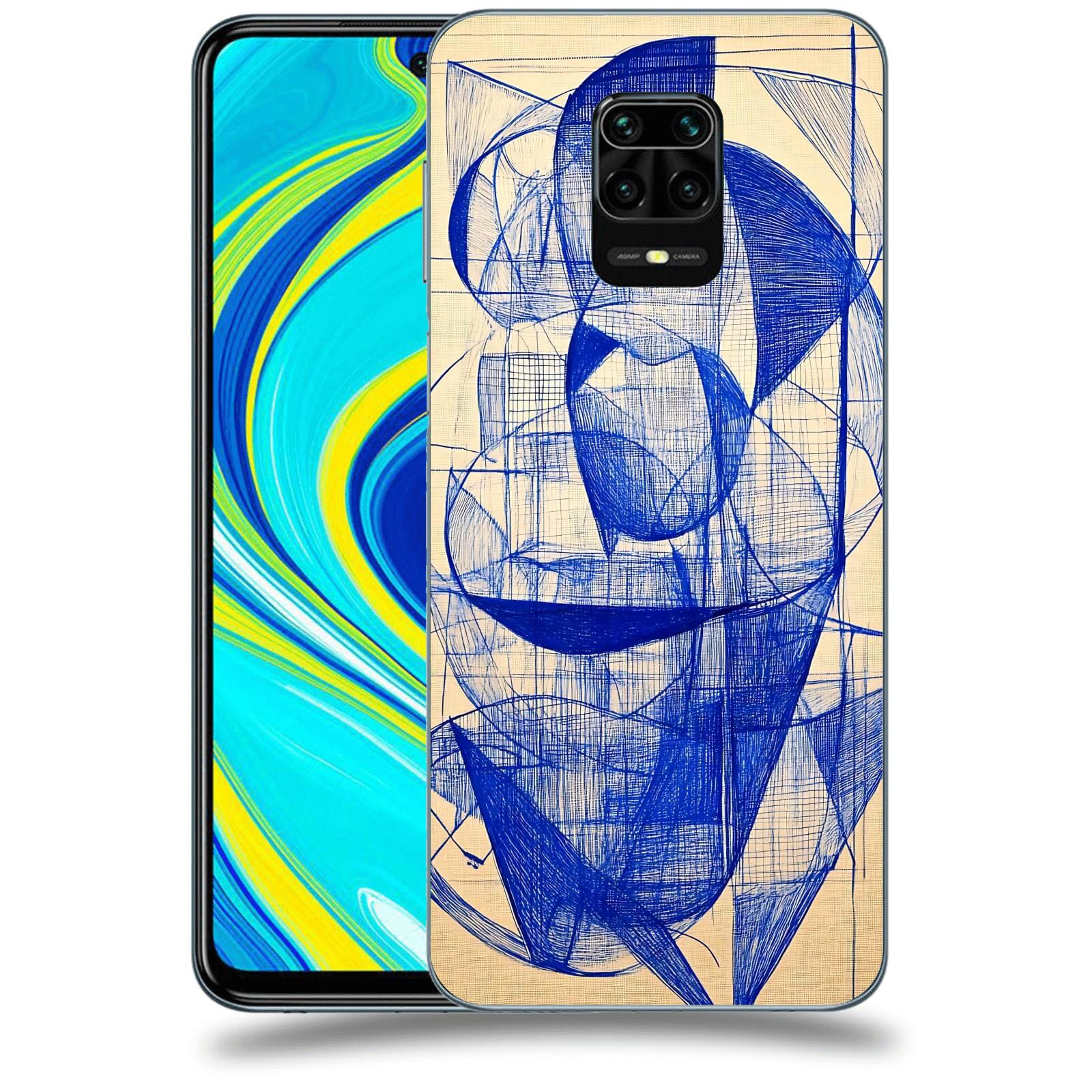ACOVER Kryt na mobil Xiaomi Redmi Note 9S - Geometrický chaos