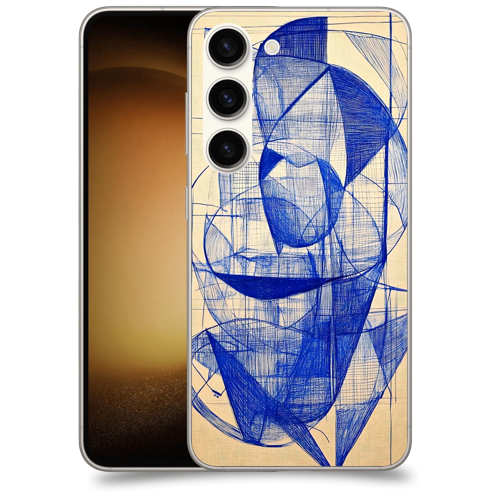 ACOVER Kryt na mobil Samsung Galaxy S23 5G - Geometrický chaos