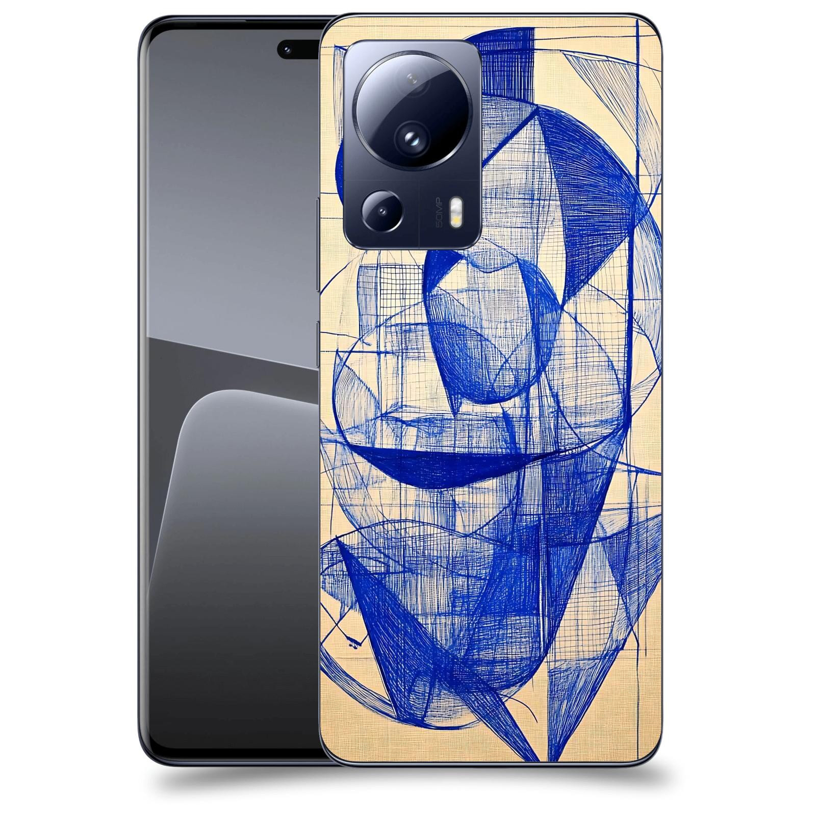 ACOVER Kryt na mobil Xiaomi 13 Lite - Geometrický chaos
