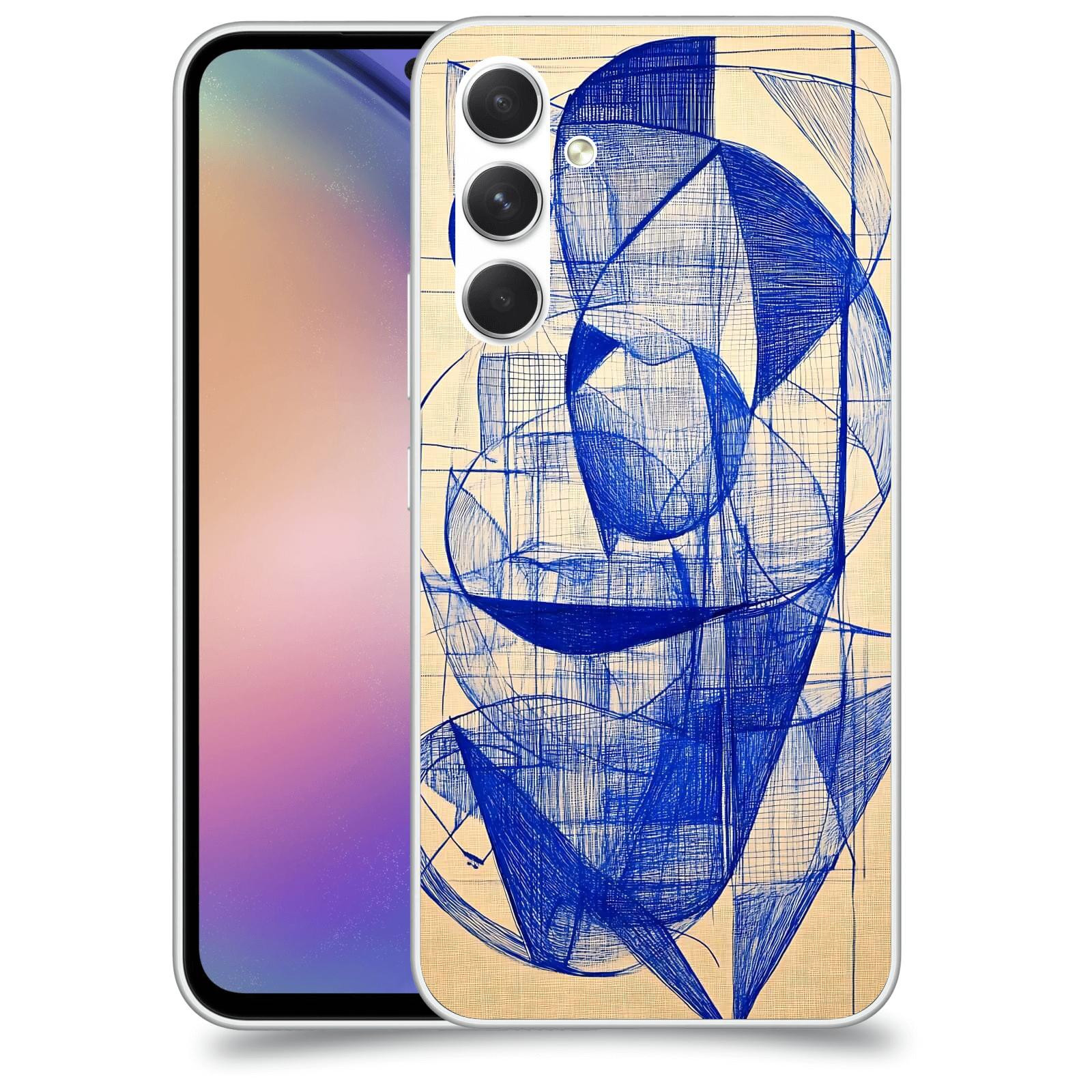 ACOVER Kryt na mobil Samsung Galaxy M54 5G - Geometrický chaos