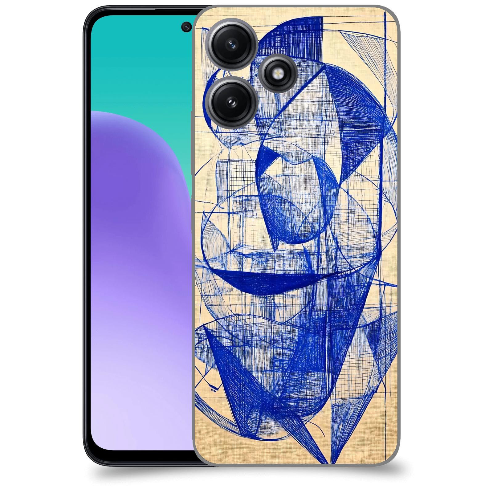 ACOVER Kryt na mobil Xiaomi Redmi 12 5G - Geometrický chaos