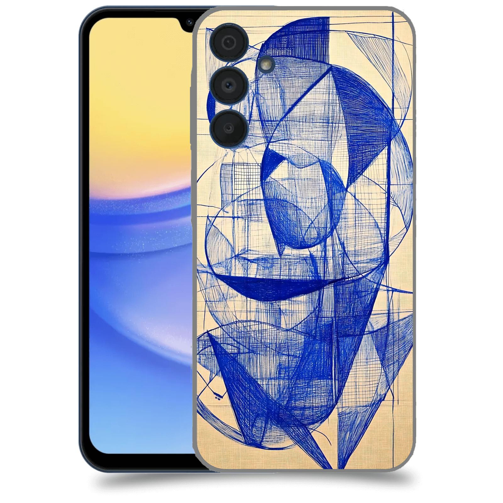 ACOVER Kryt na mobil Samsung Galaxy A15 5G - Geometrický chaos