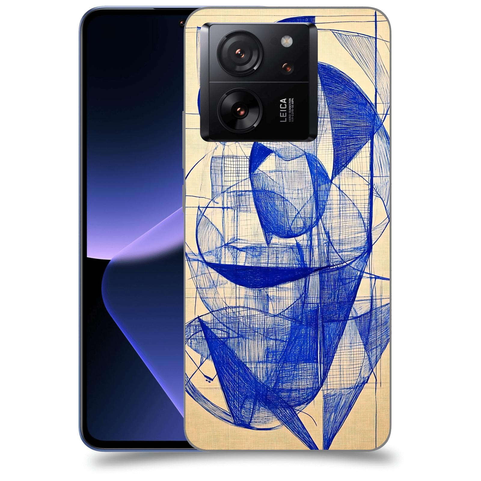 ACOVER Kryt na mobil Xiaomi 13T - Geometrický chaos