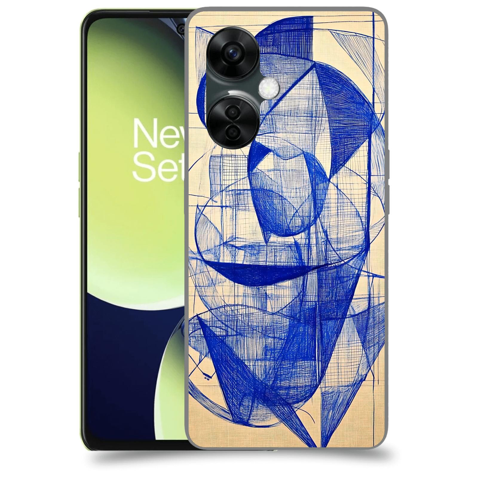 ACOVER Kryt na mobil OnePlus Nord CE 3 Lite 5G - Geometrický chaos