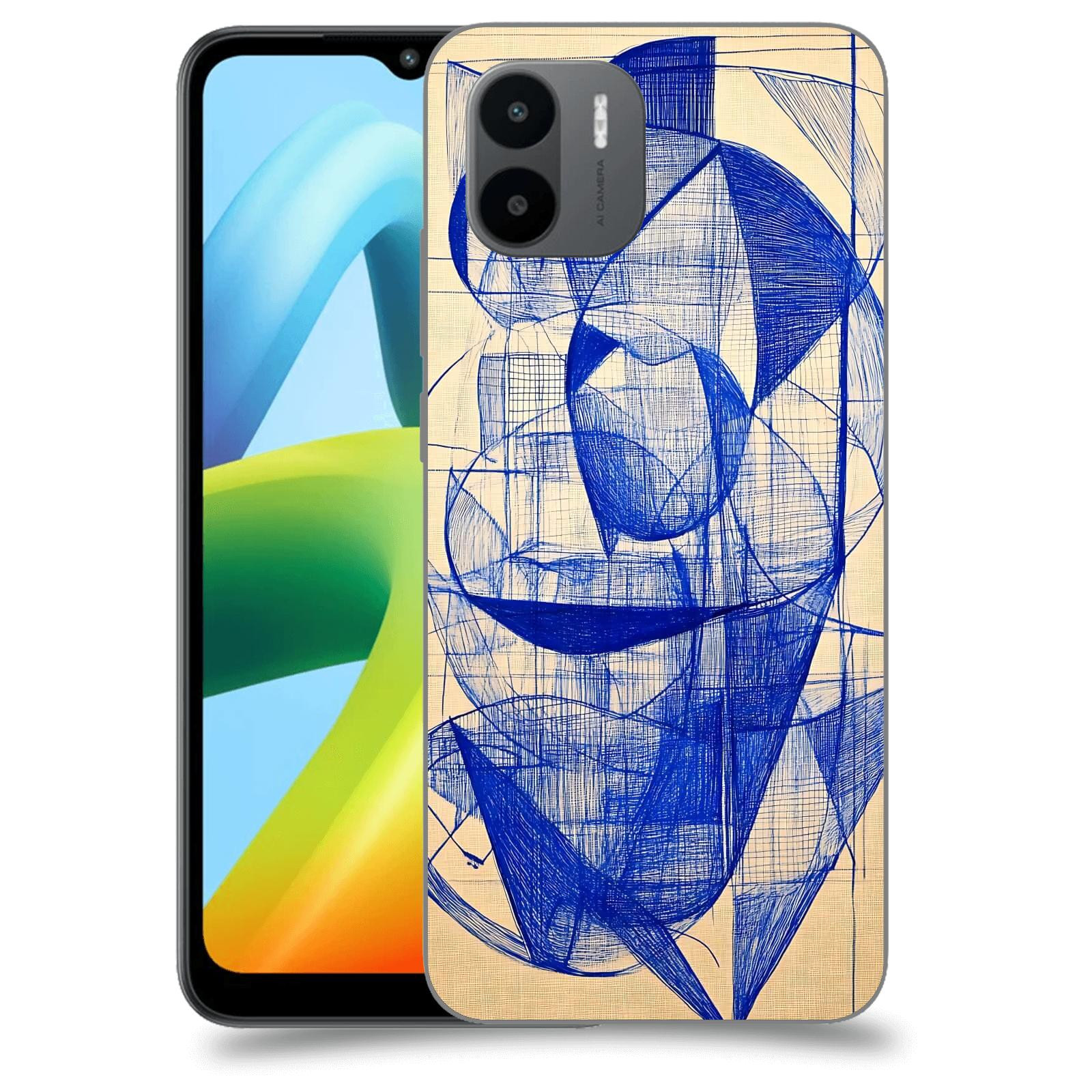 ACOVER Kryt na mobil Xiaomi Redmi A1+ - Geometrický chaos