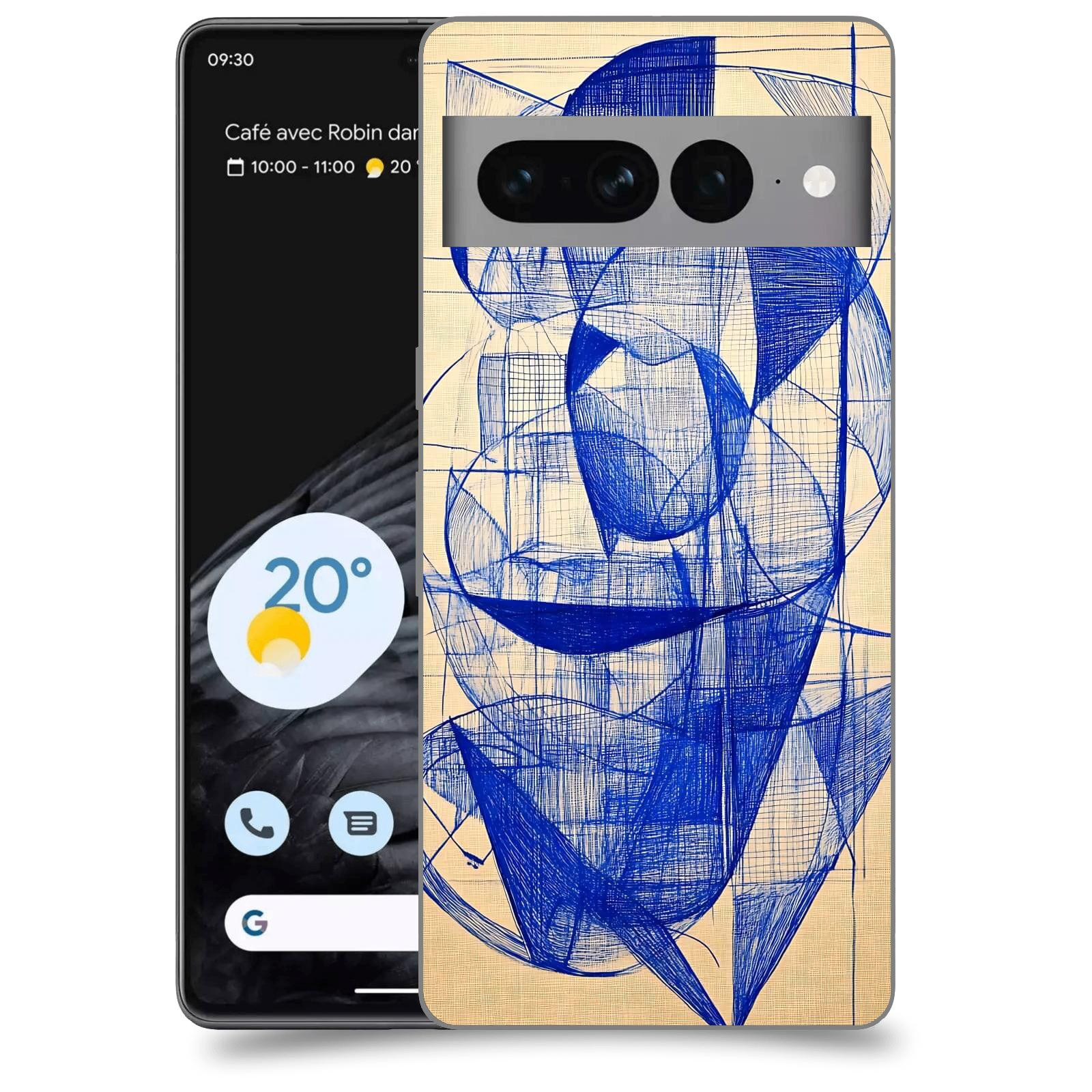 ACOVER Kryt na mobil Google pixel 7 pro - Geometrický chaos