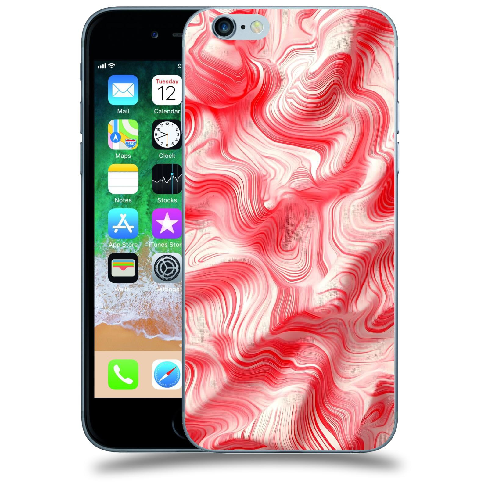 ACOVER Kryt na mobil Apple iPhone 6/6S - Harmonické proudění