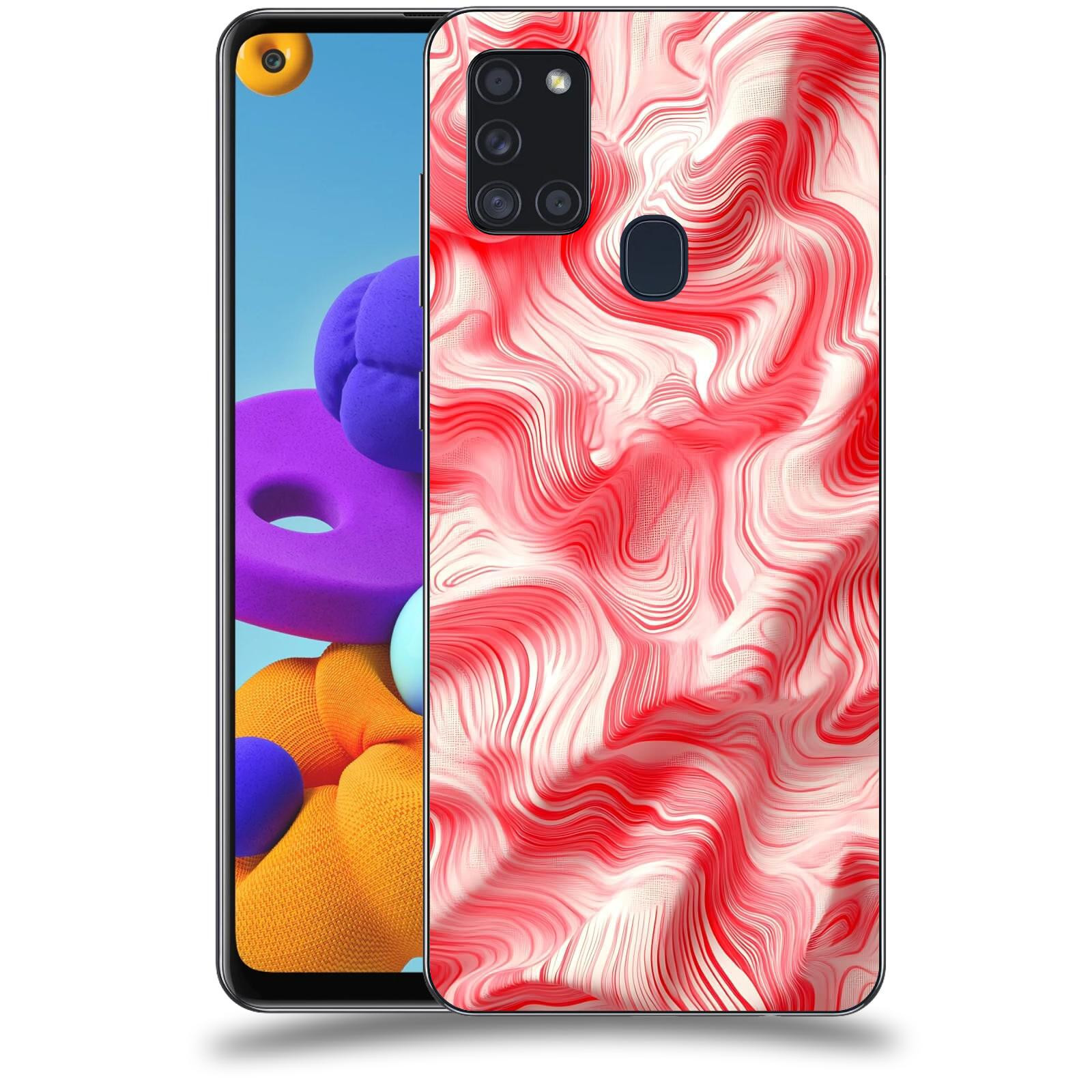 ACOVER Kryt na mobil Samsung Galaxy A21s - Harmonické proudění