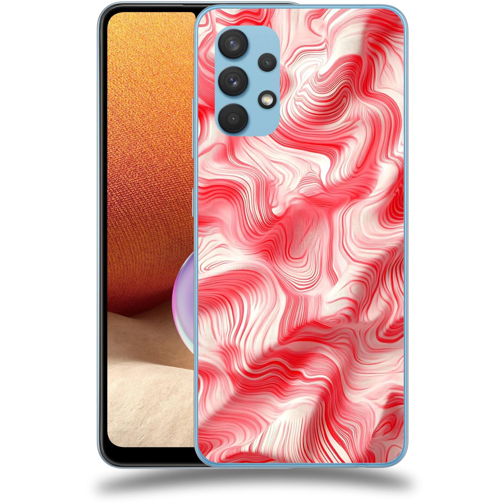 ACOVER Kryt na mobil Samsung Galaxy A32 4G SM-A325F - Harmonické proudění