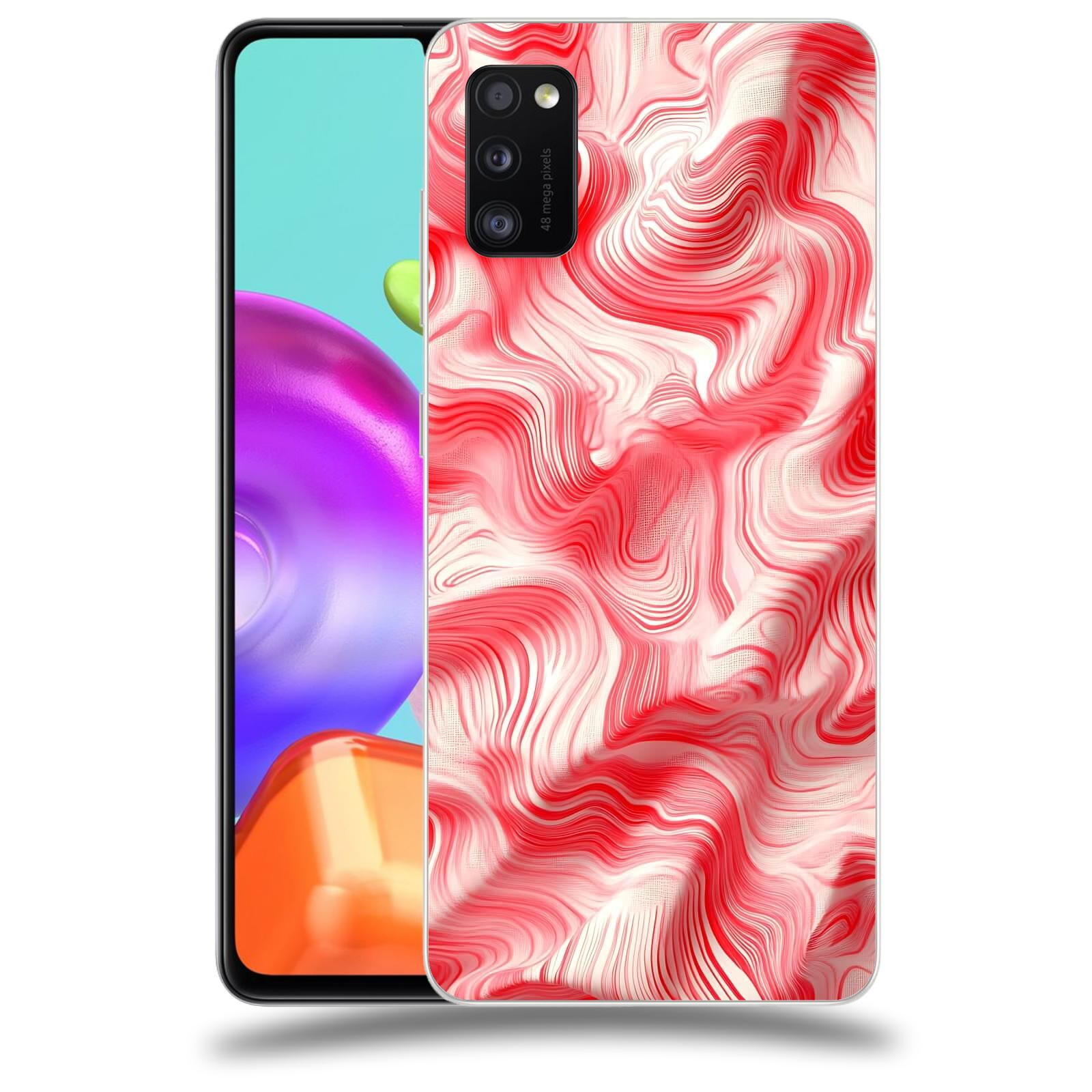 ACOVER Kryt na mobil Samsung Galaxy A41 A415F - Harmonické proudění