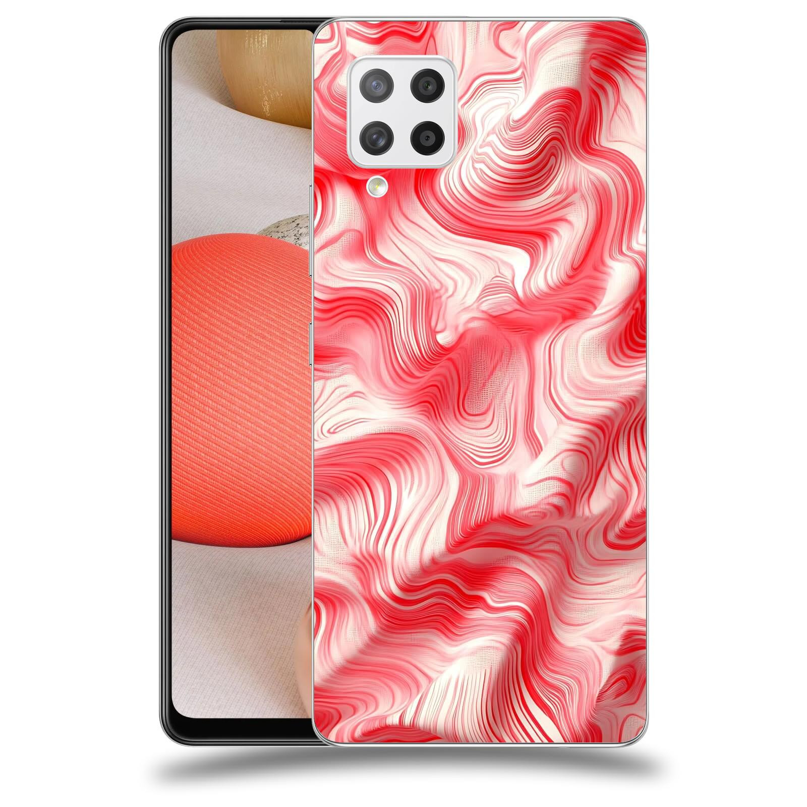 ACOVER Kryt na mobil Samsung Galaxy A42 A426B - Harmonické proudění