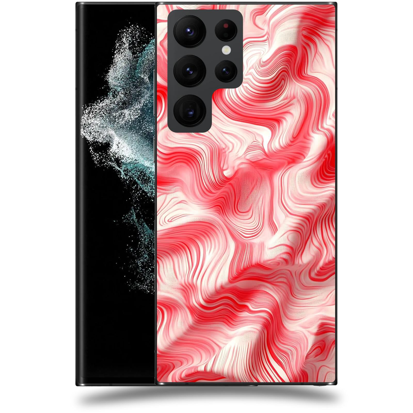 ACOVER Kryt na mobil Samsung Galaxy S22 Ultra 5G - Harmonické proudění