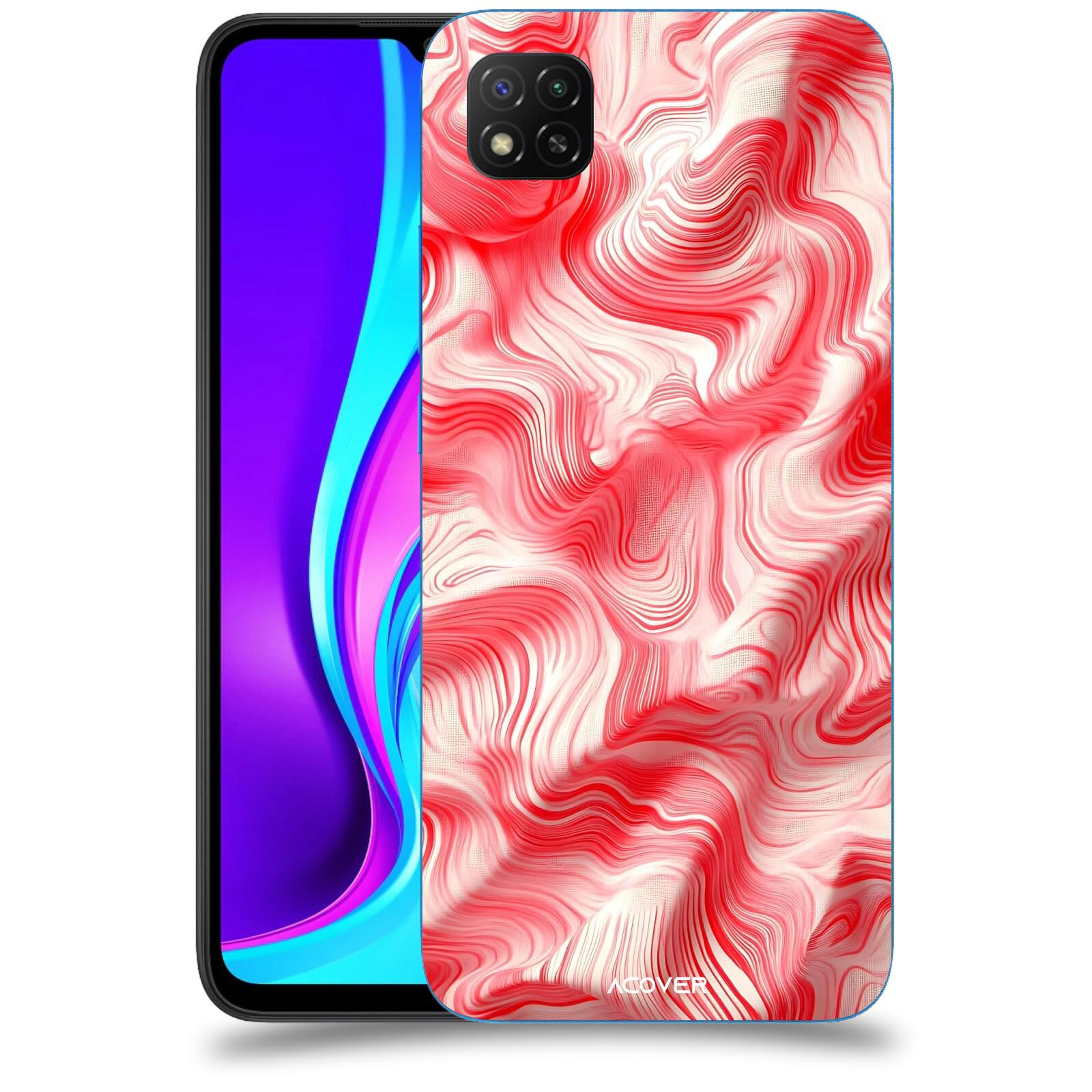 ACOVER Kryt na mobil Xiaomi Redmi 9C - Harmonické proudění