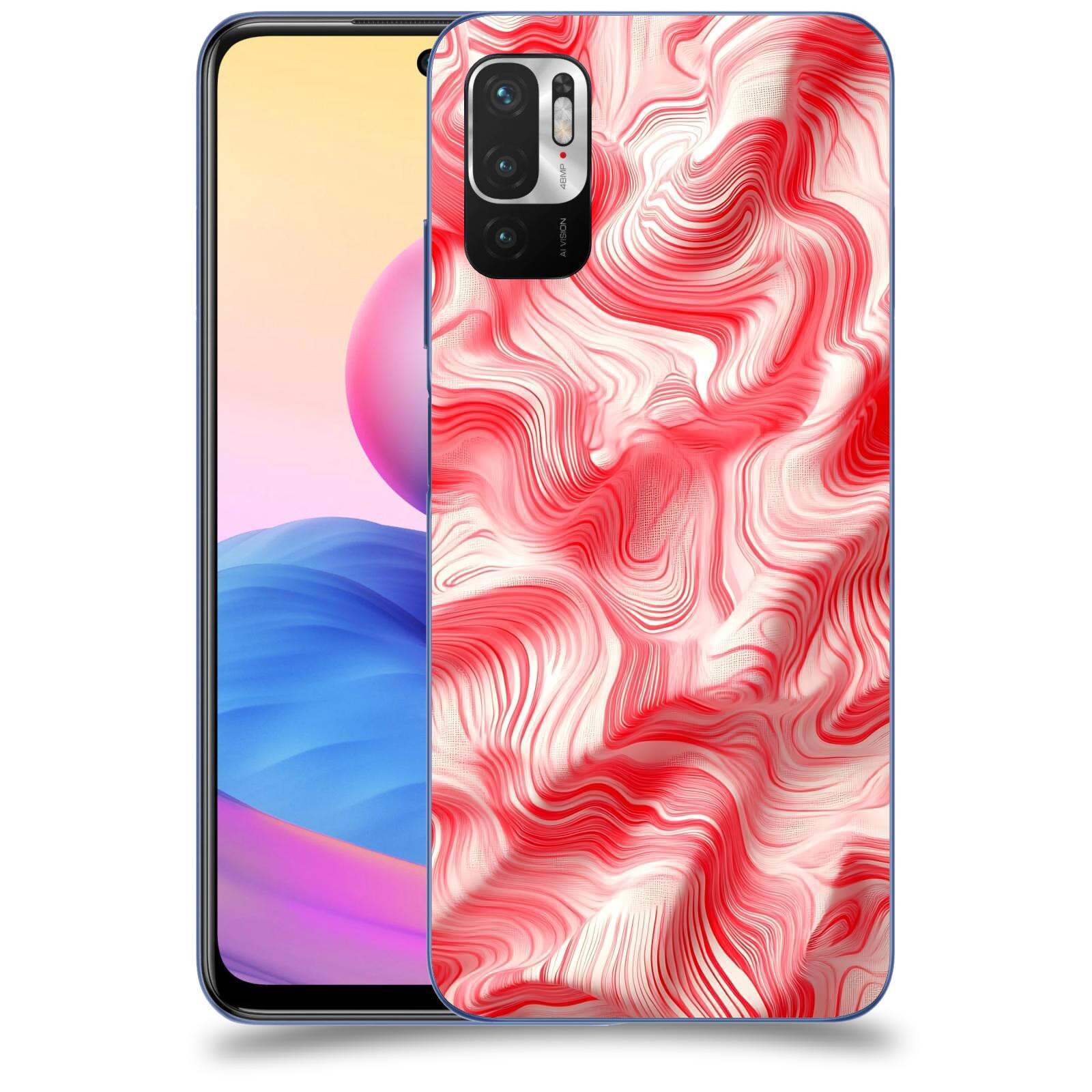 ACOVER Kryt na mobil Xiaomi Redmi Note 10 5G - Harmonické proudění