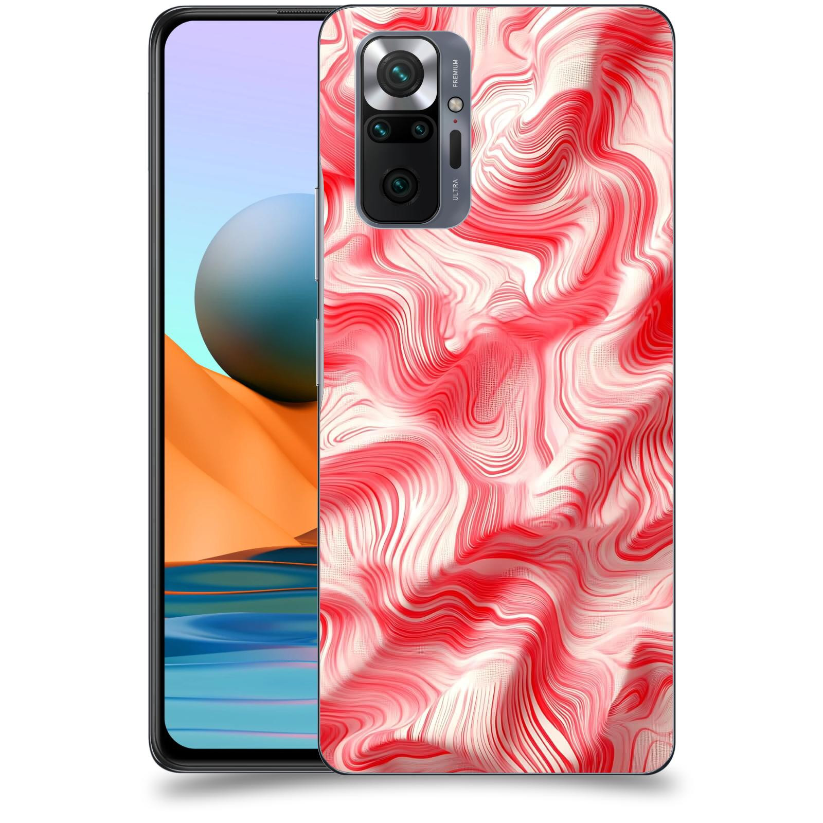ACOVER Kryt na mobil Xiaomi Redmi Note 10 Pro - Harmonické proudění