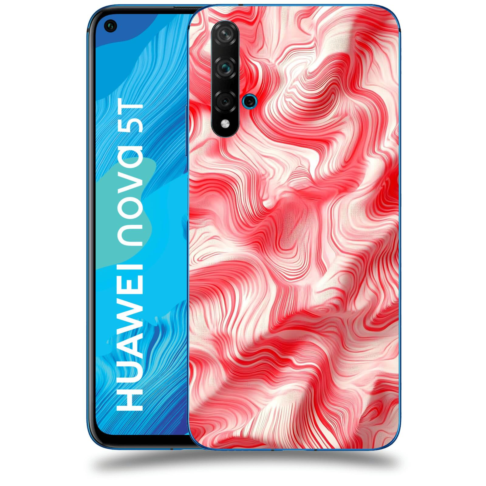 ACOVER Kryt na mobil Huawei Nova 5T - Harmonické proudění
