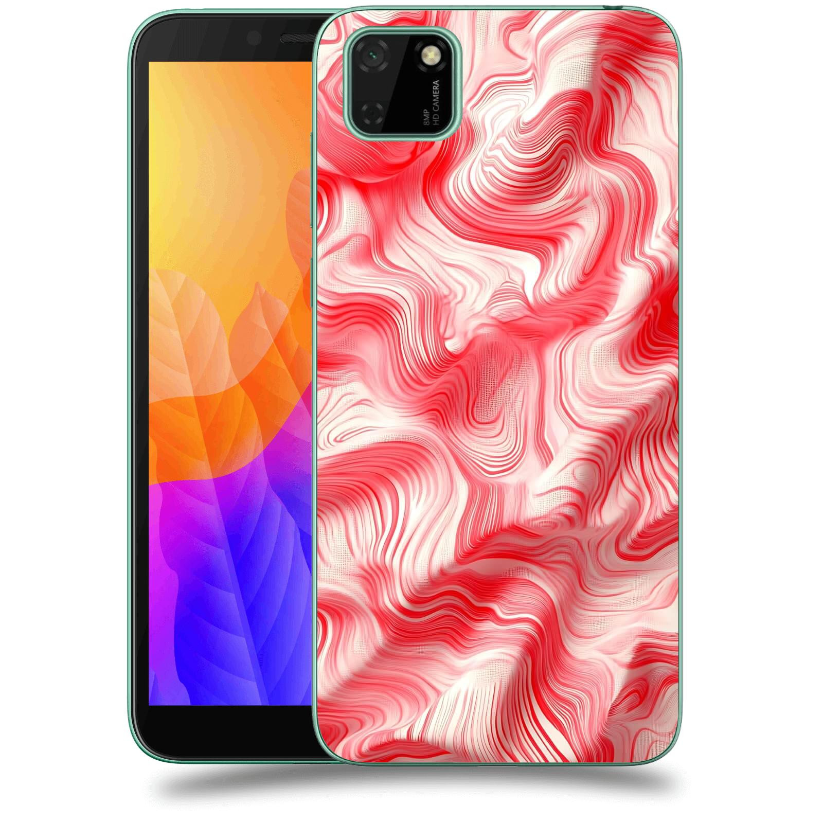 ACOVER Kryt na mobil Huawei Y5P - Harmonické proudění