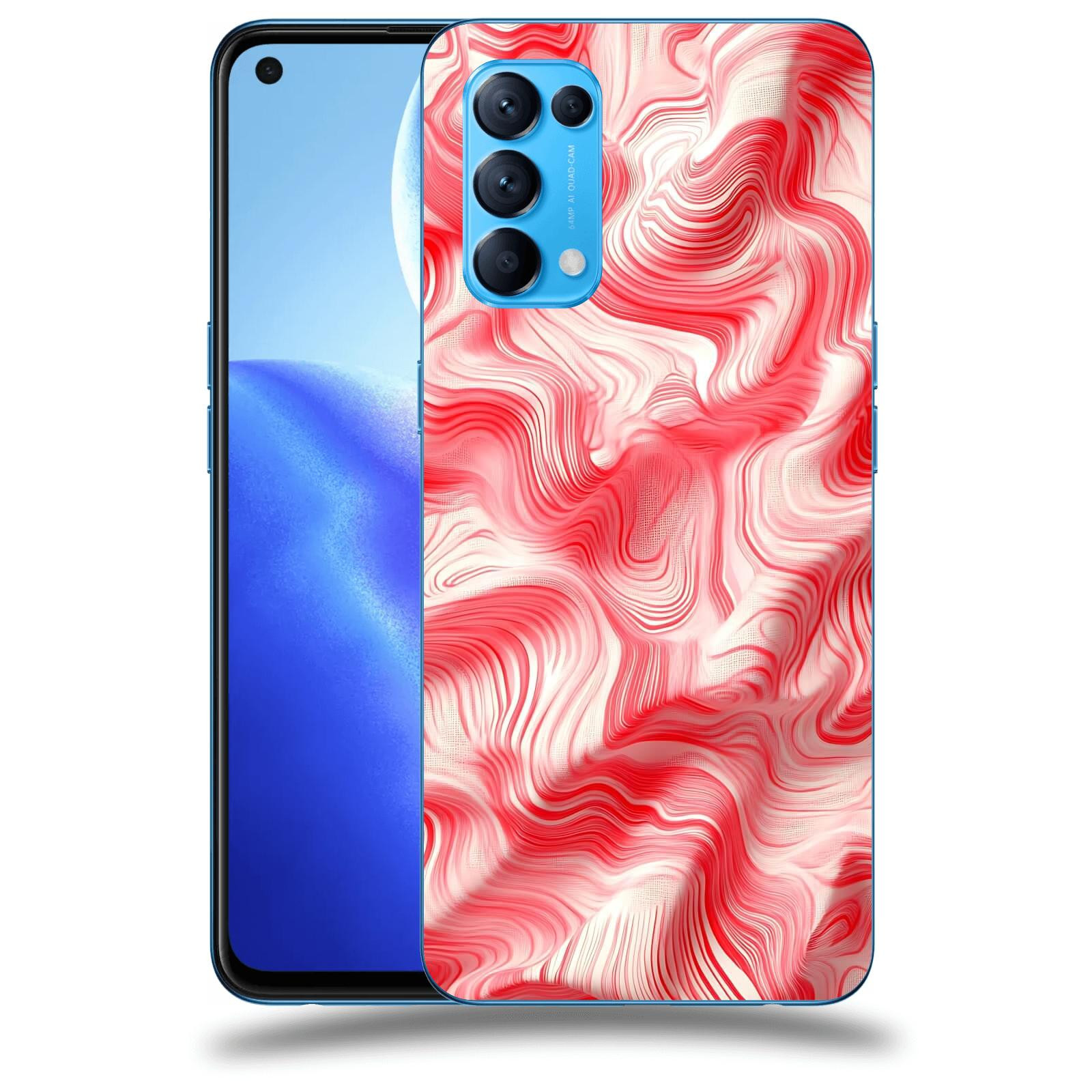 ACOVER Kryt na mobil OPPO Reno 5 5G - Harmonické proudění