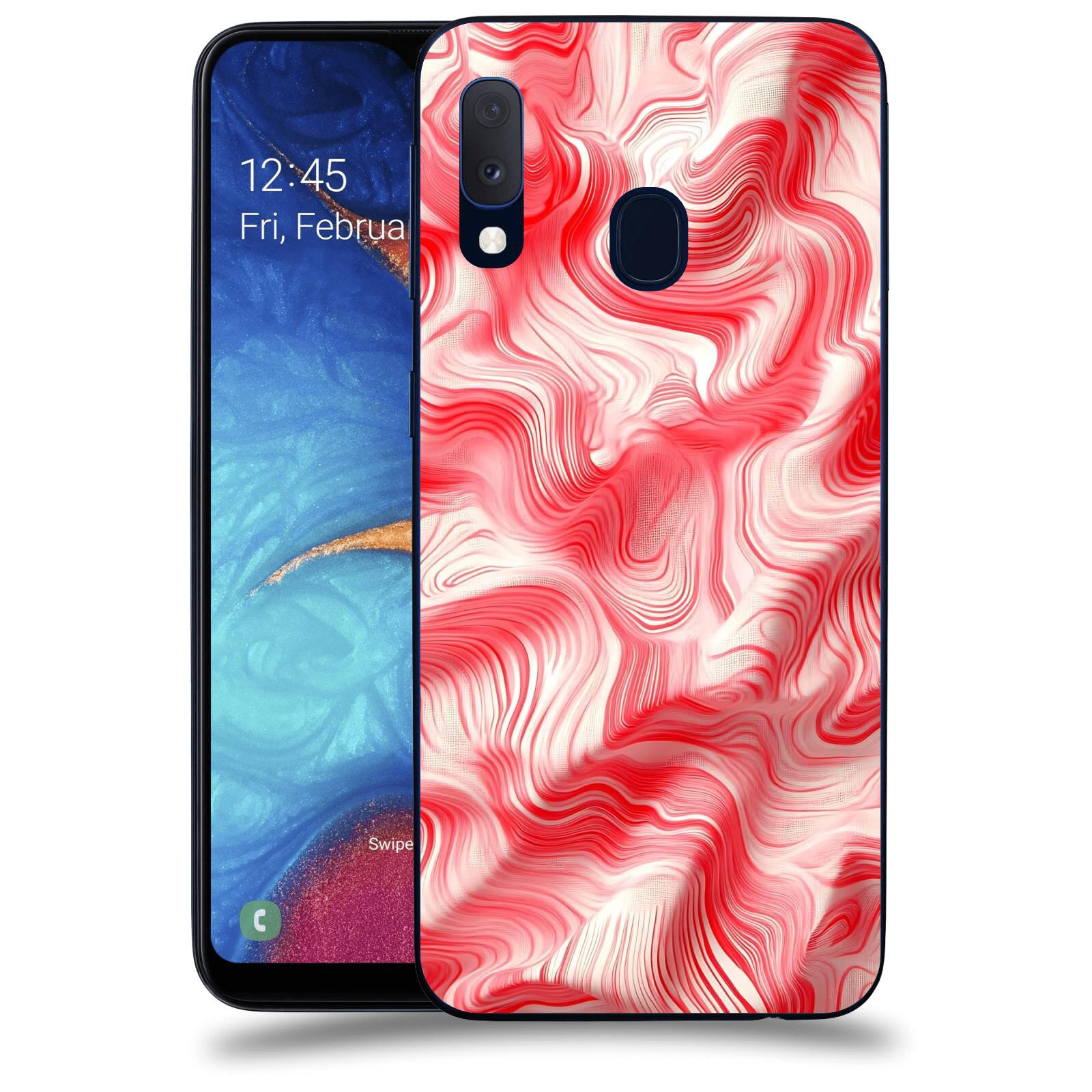 ACOVER Kryt na mobil Samsung Galaxy A20e A202F - Harmonické proudění