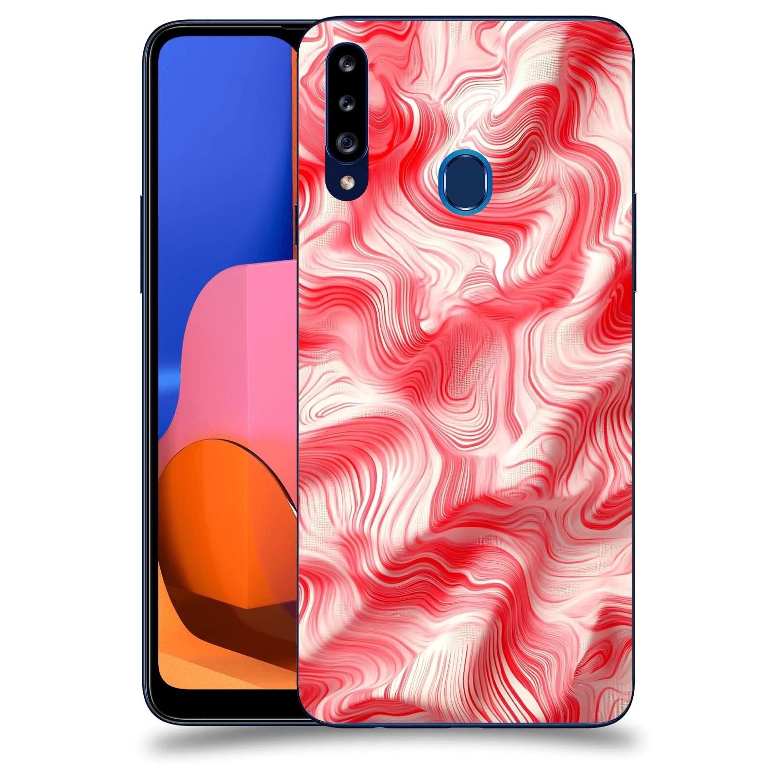 ACOVER Kryt na mobil Samsung Galaxy A20s - Harmonické proudění