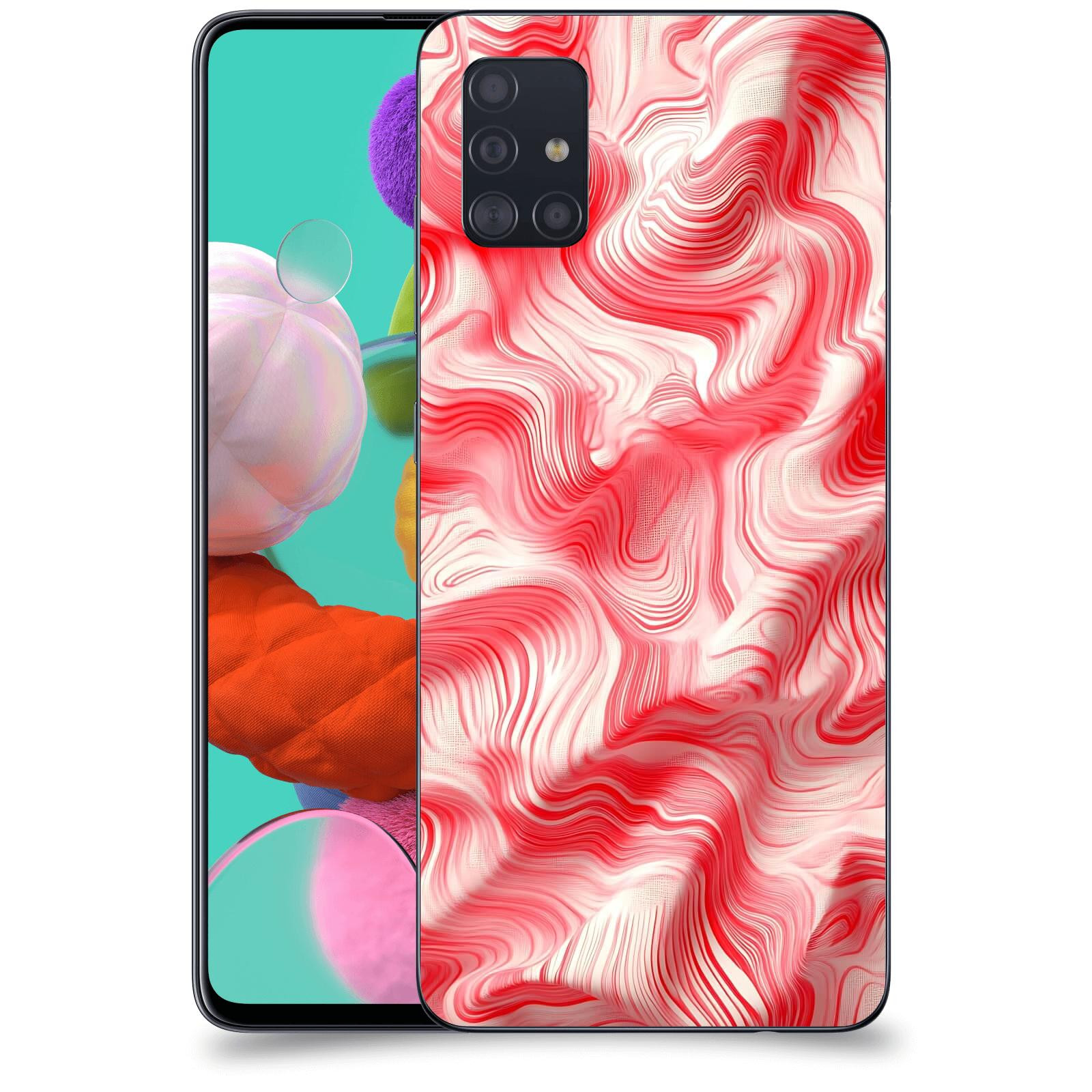 ACOVER Kryt na mobil Samsung Galaxy A51 A515F - Harmonické proudění