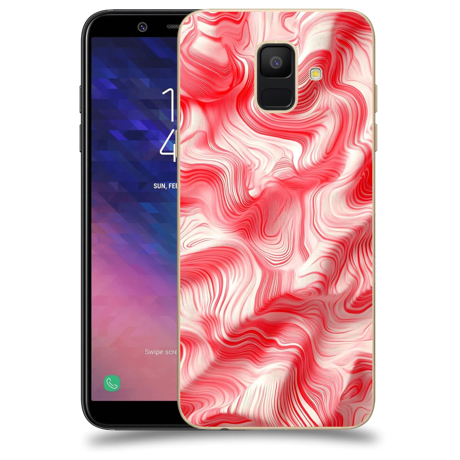 ACOVER Kryt na mobil Samsung Galaxy A6 A600F - Harmonické proudění