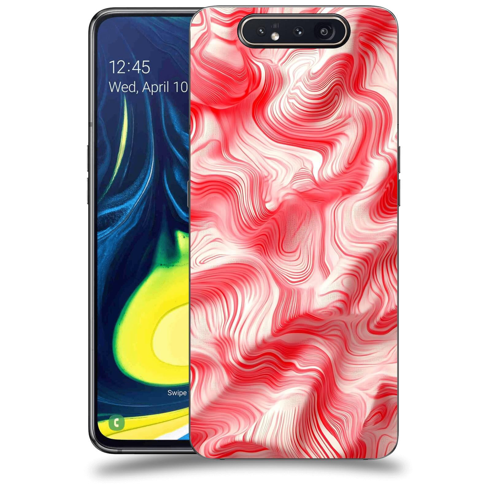 ACOVER Kryt na mobil Samsung Galaxy A80 A805F - Harmonické proudění