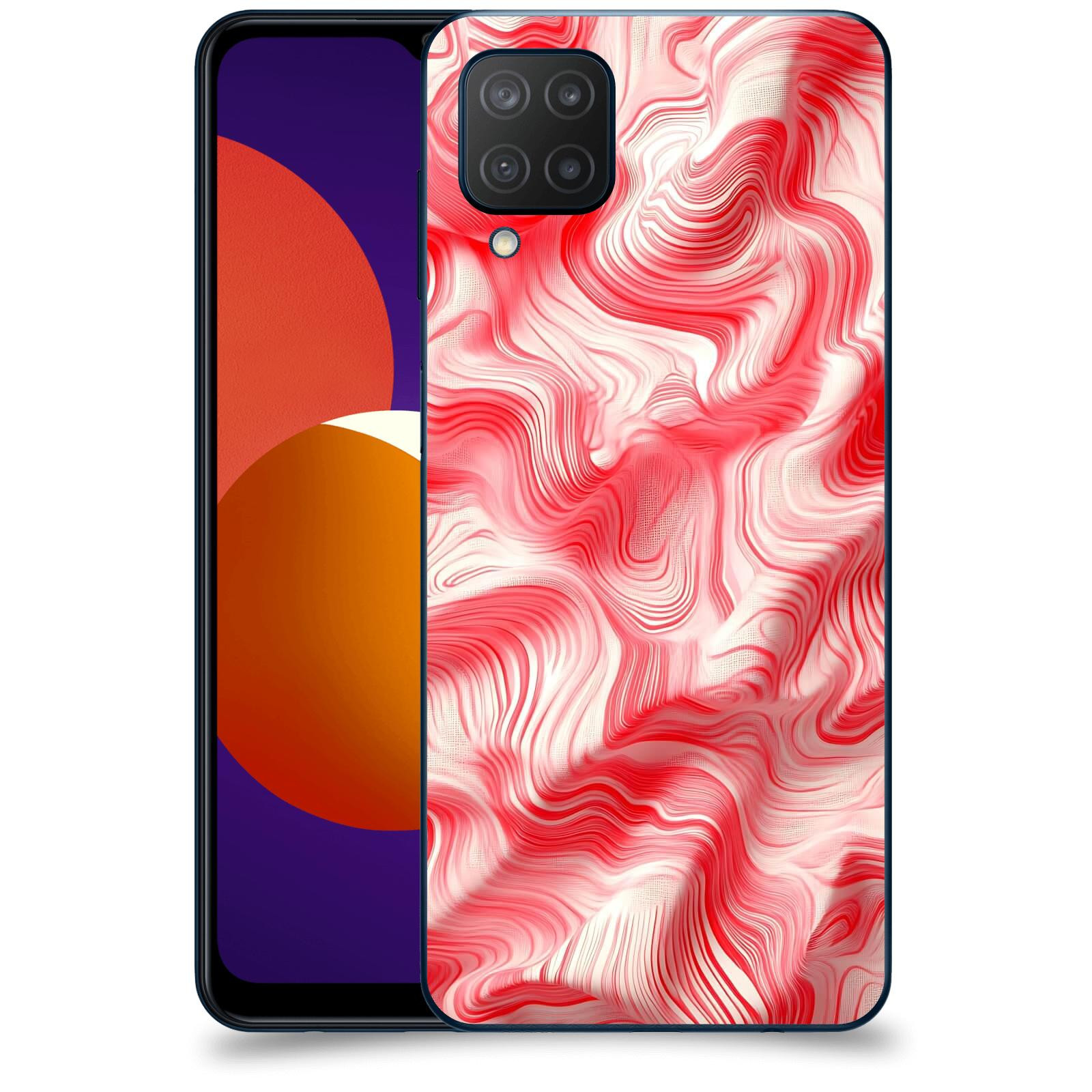 ACOVER Kryt na mobil Samsung Galaxy M12 M127F - Harmonické proudění