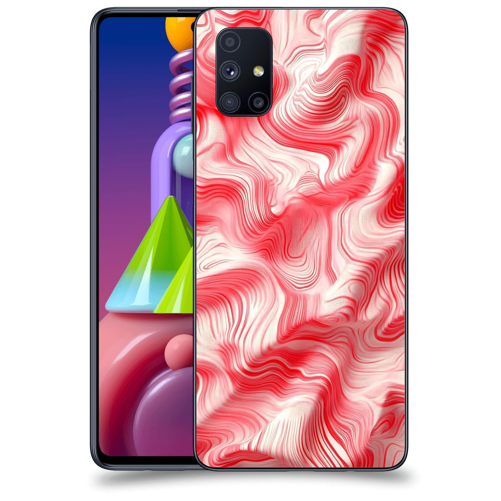 ACOVER Kryt na mobil Samsung Galaxy M51 M515F - Harmonické proudění