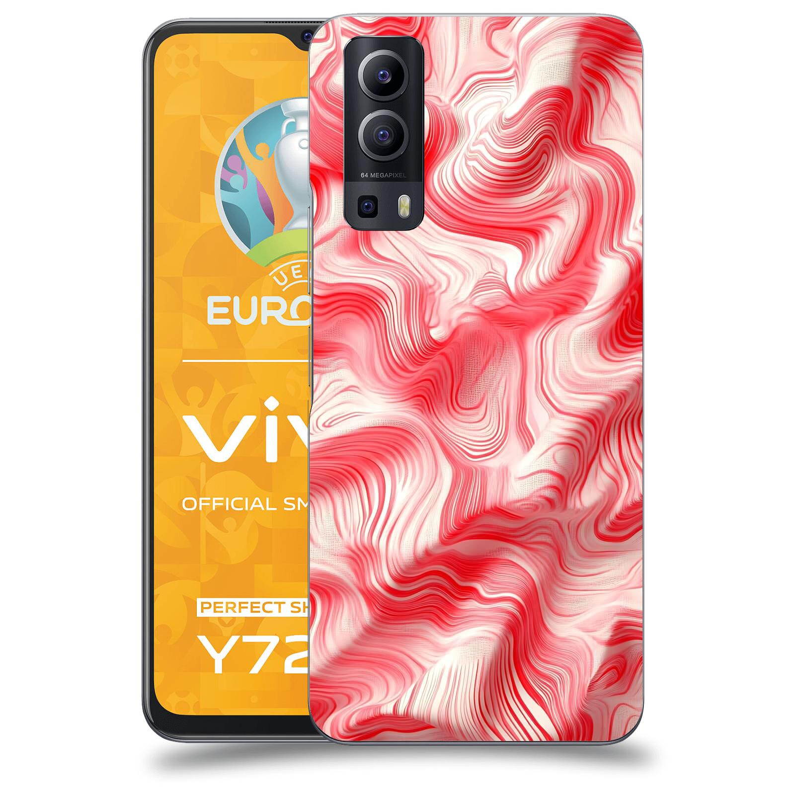 ACOVER Kryt na mobil Vivo Y72 5G - Harmonické proudění
