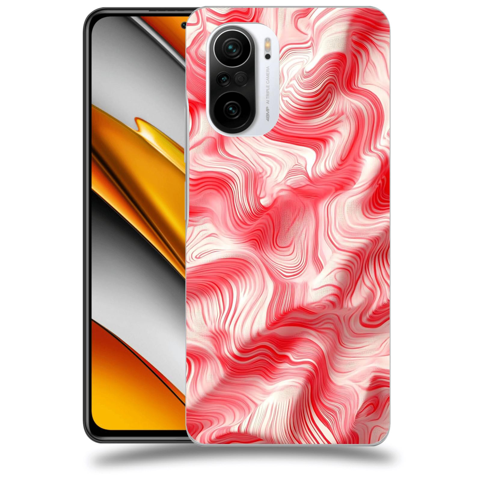 ACOVER Kryt na mobil Xiaomi Poco F3 - Harmonické proudění