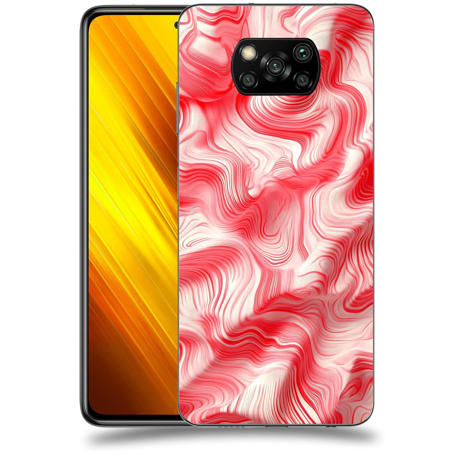 ACOVER Kryt na mobil Xiaomi Poco X3 - Harmonické proudění