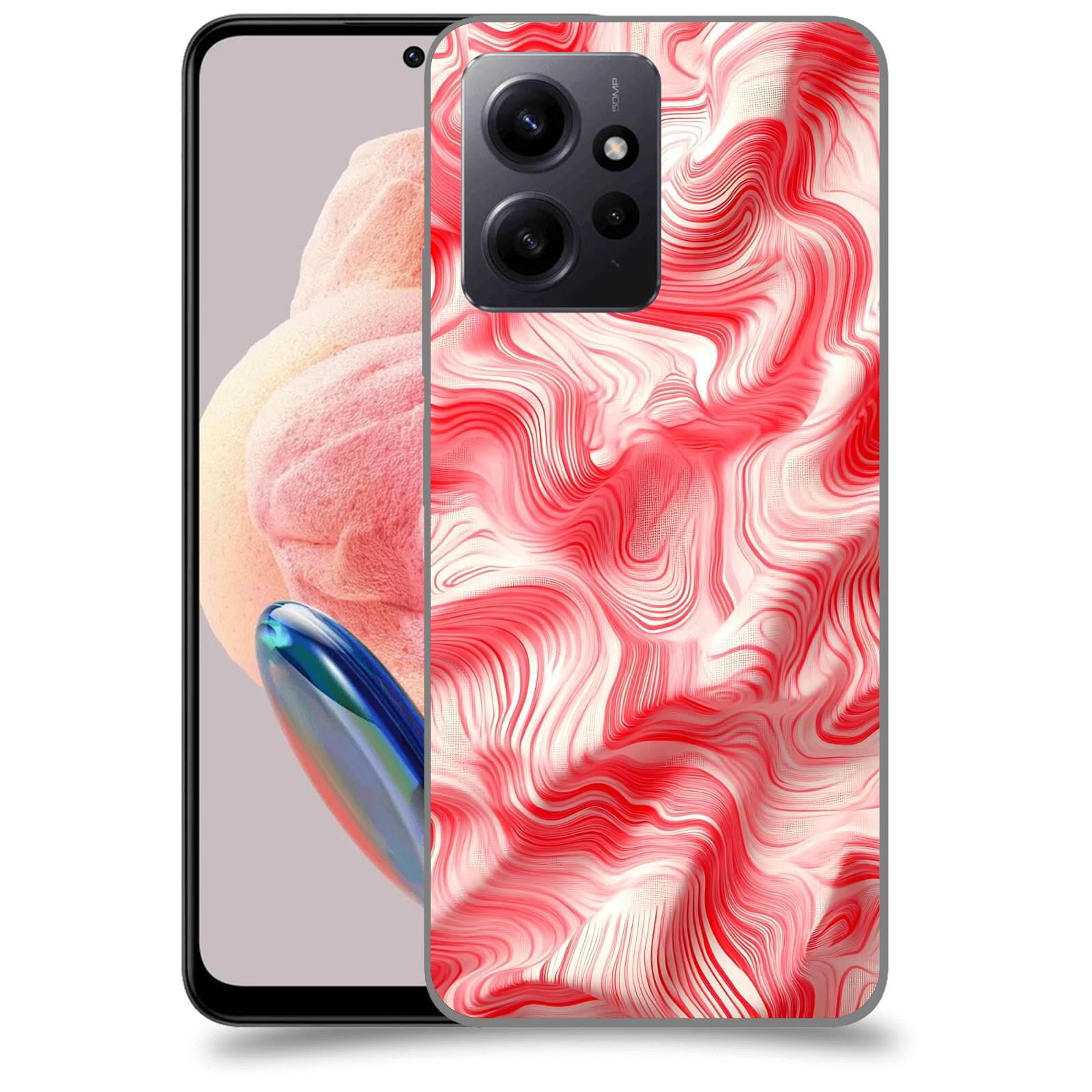 ACOVER Kryt na mobil Xiaomi Redmi Note 12 4G - Harmonické proudění