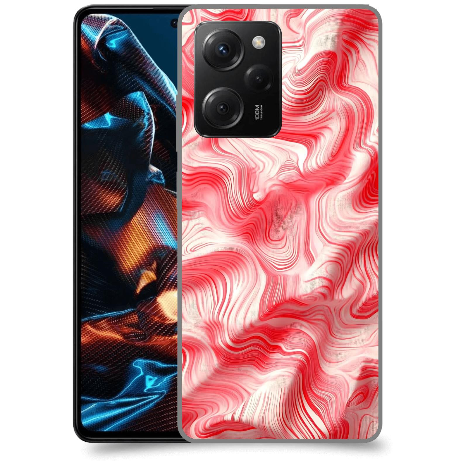 ACOVER Kryt na mobil Xiaomi Poco X5 Pro - Harmonické proudění