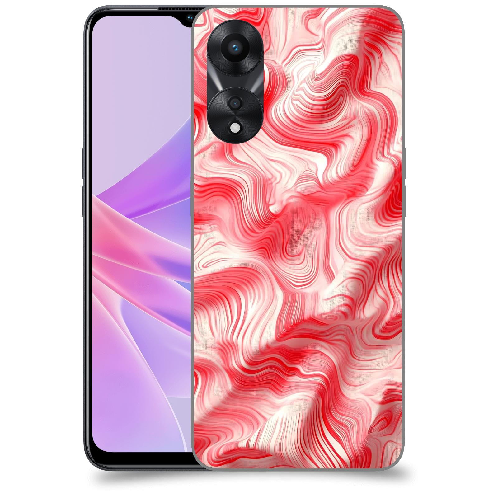 ACOVER Kryt na mobil OPPO A78 5G - Harmonické proudění