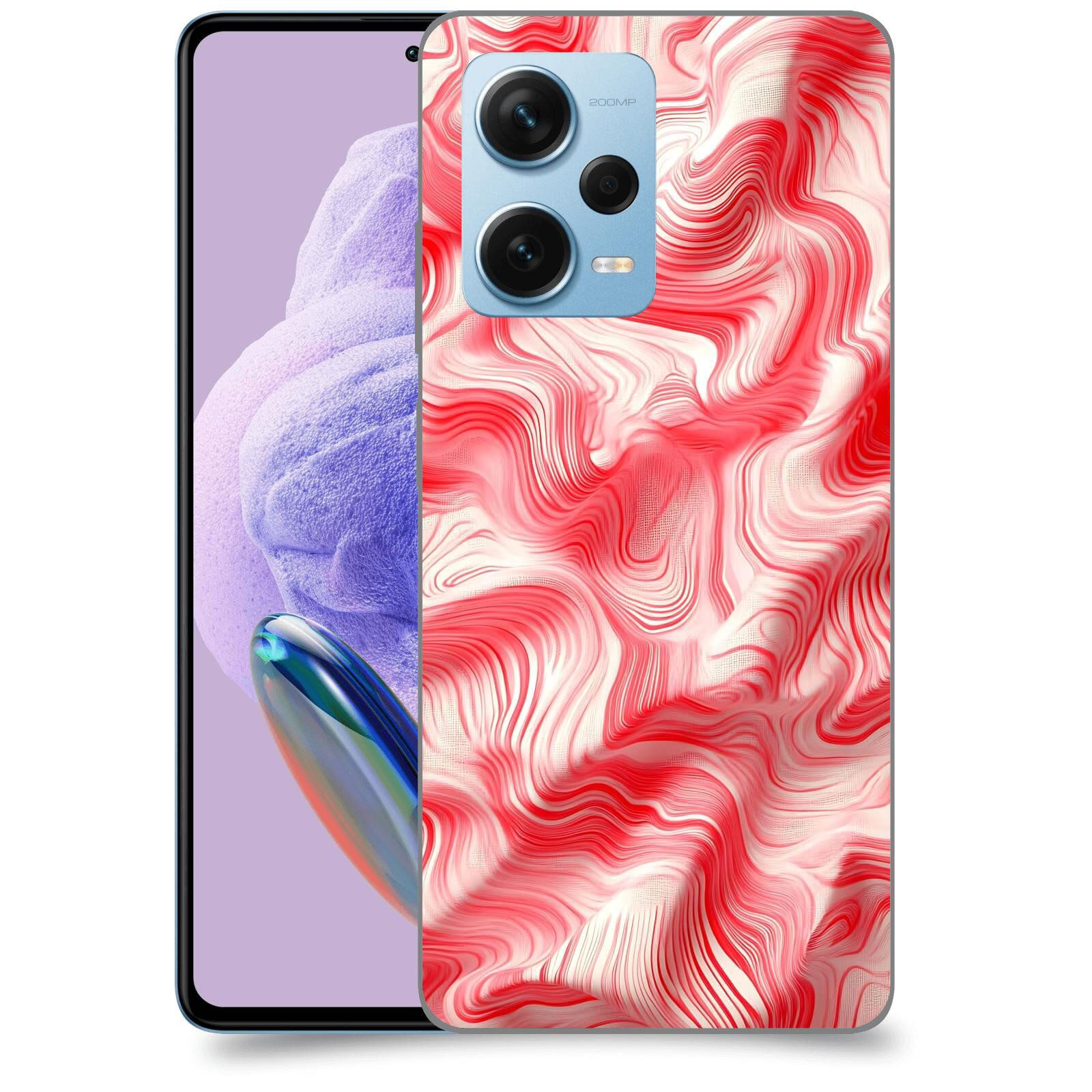 ACOVER Kryt na mobil Xiaomi Redmi Note 12 Pro+ 5G - Harmonické proudění