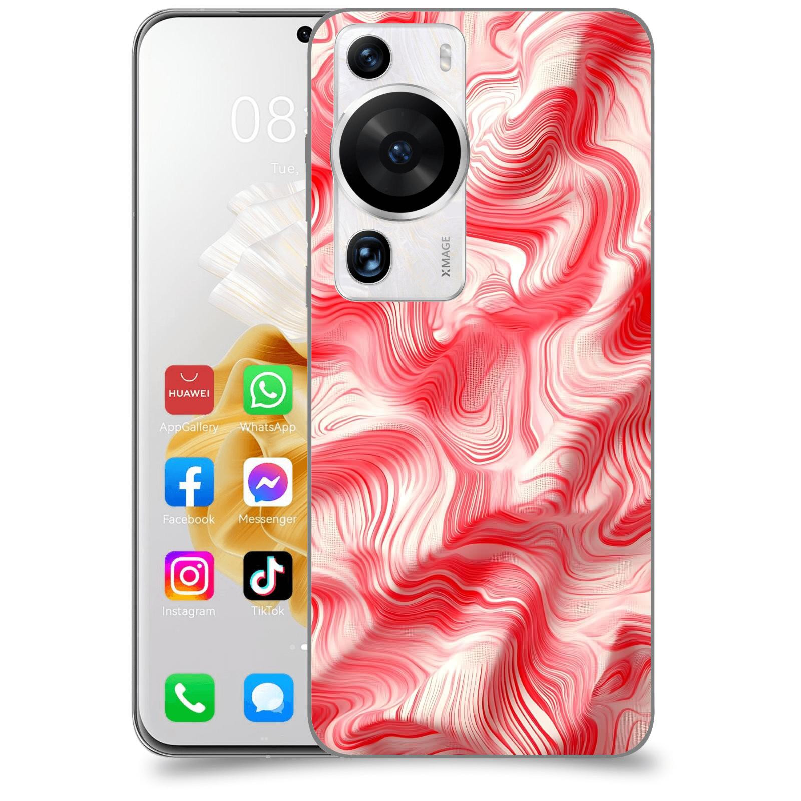 ACOVER Kryt na mobil Huawei P60 Pro - Harmonické proudění