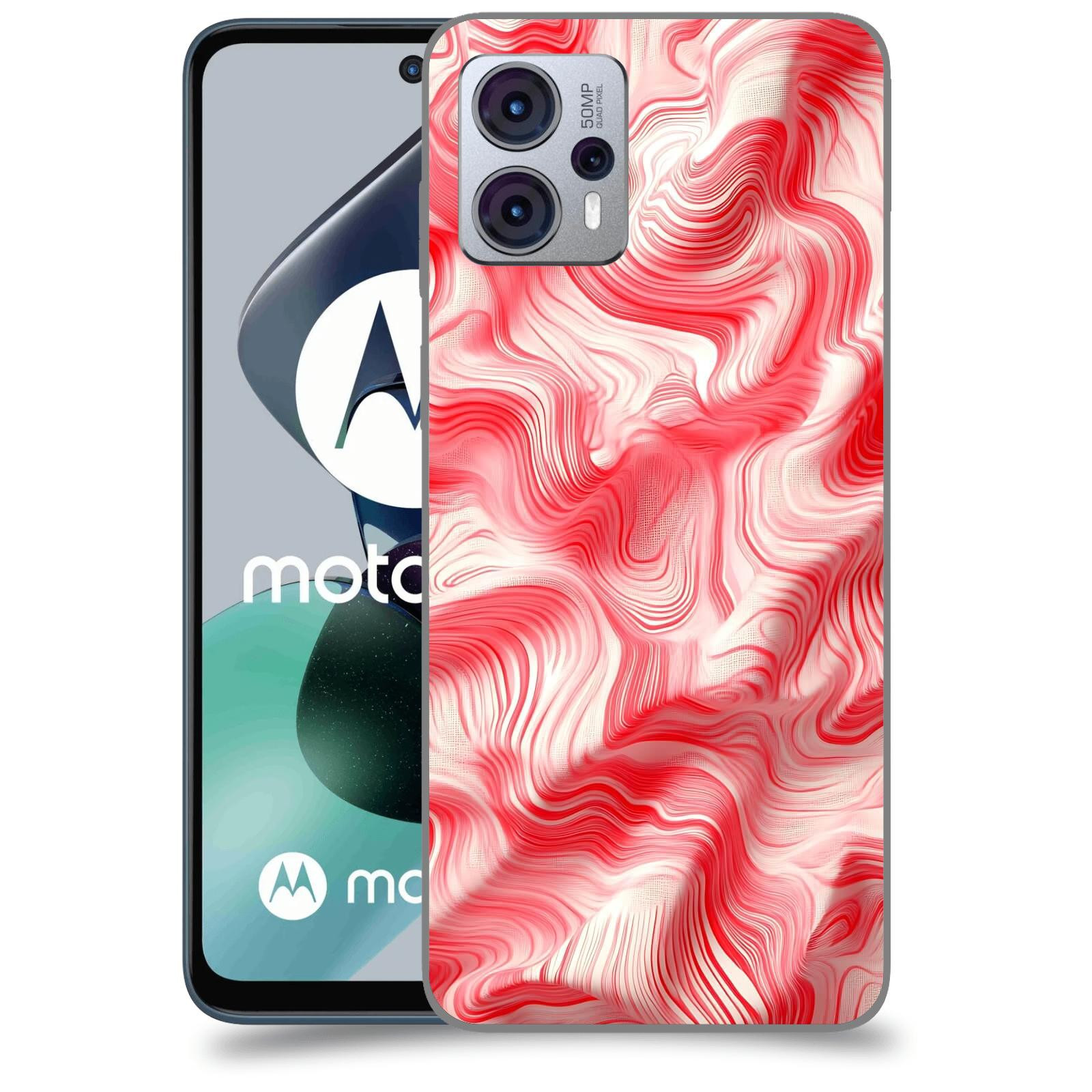 ACOVER Kryt na mobil Motorola Moto G23 - Harmonické proudění