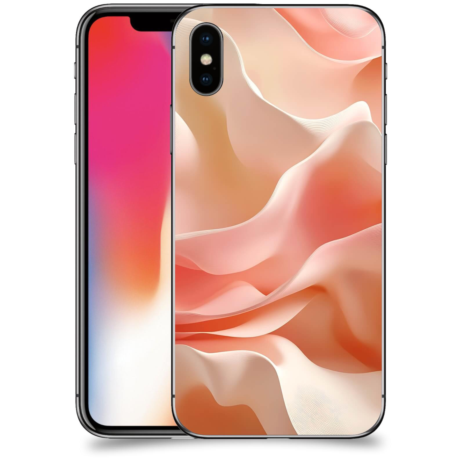 ACOVER Kryt na mobil Apple iPhone X/XS - Hedvábné vlny